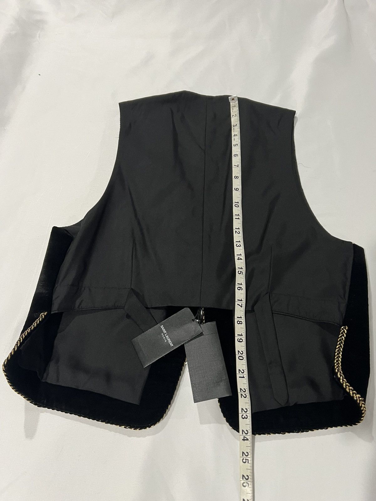 Saint Laurent Paris Saint Laurent mens vest. 52/42. $2300 Size 42R - 5 Thumbnail