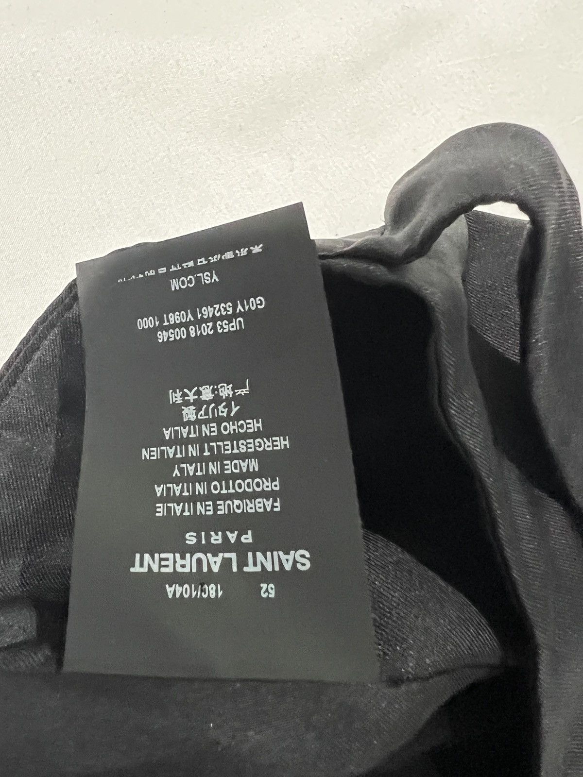 Saint Laurent Paris Saint Laurent mens vest. 52/42. $2300 Size 42R - 8 Thumbnail