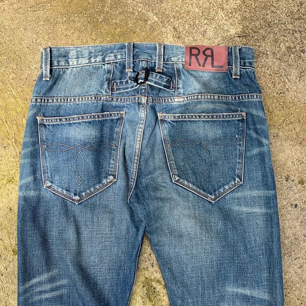 RRL Ralph Lauren Vintage RRL Jeans Buckle Back Pants | Grailed