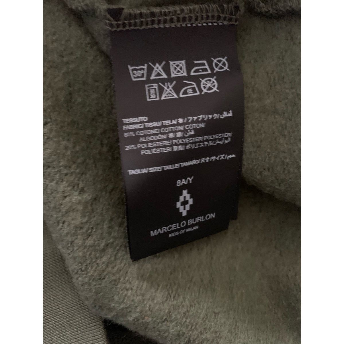 Marcelo Burlon MARCELO BURLON KIDS “WOLF” HOODIE Size US XXS / EU 40 - 8 Thumbnail