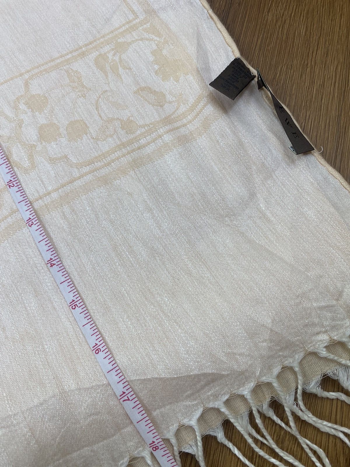 Loewe Loewe Silk Scarf Muffler Size ONE SIZE - 8 Thumbnail