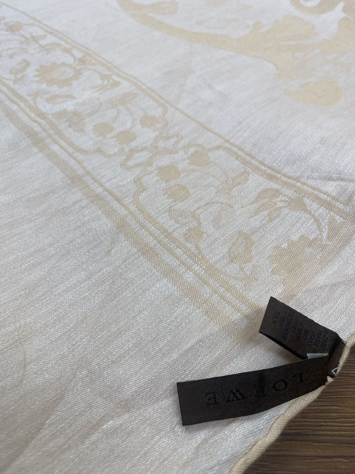 Loewe Loewe Silk Scarf Muffler Size ONE SIZE - 5 Thumbnail