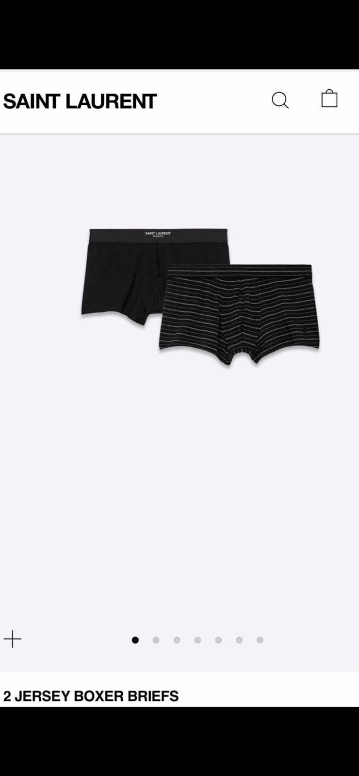 Saint Laurent mens underwear. XL