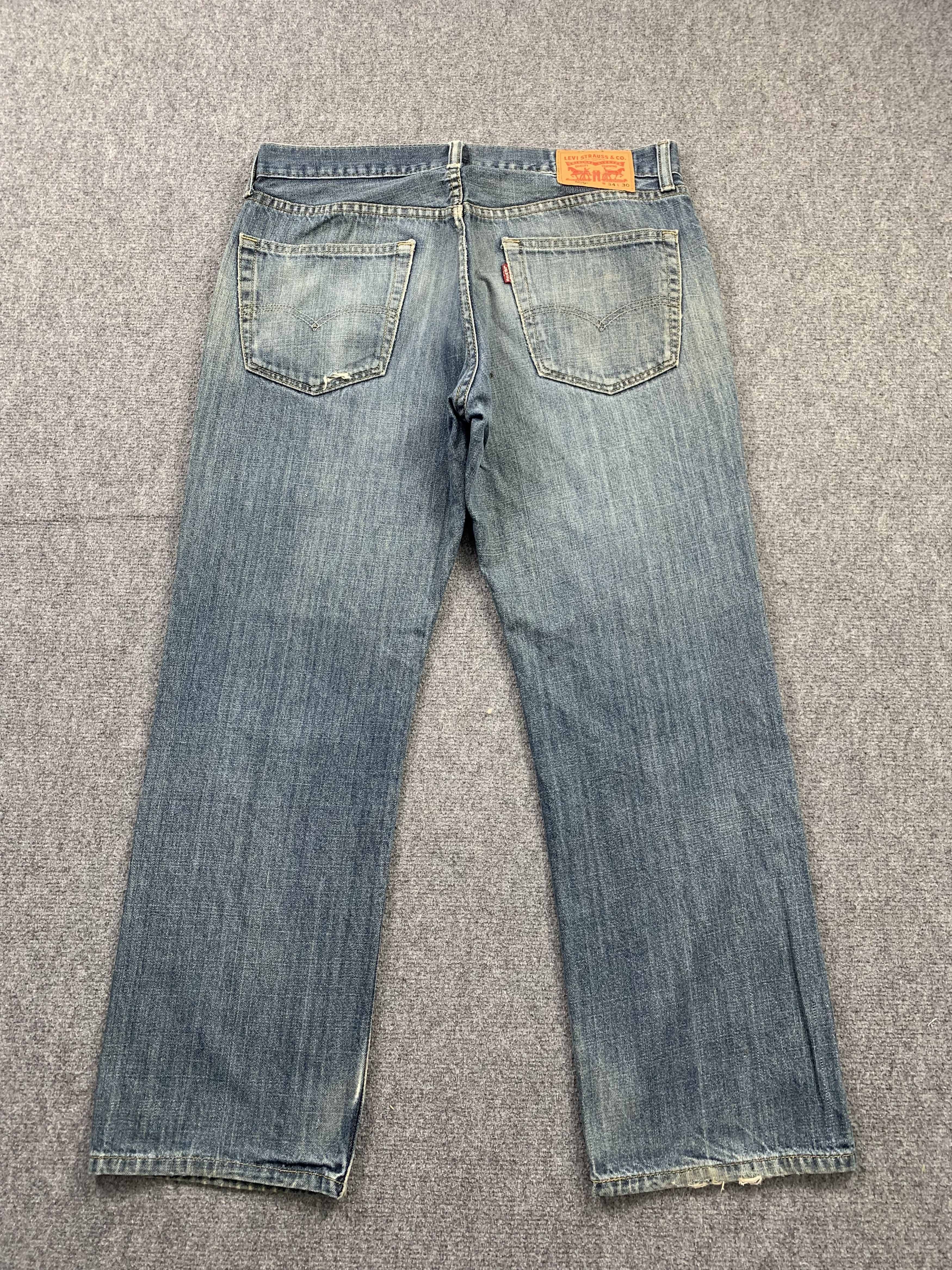 Levi's Vintage Levis 559 Faded Blue Jeans DP2164 Size US 34 / EU 50 - 3 Thumbnail