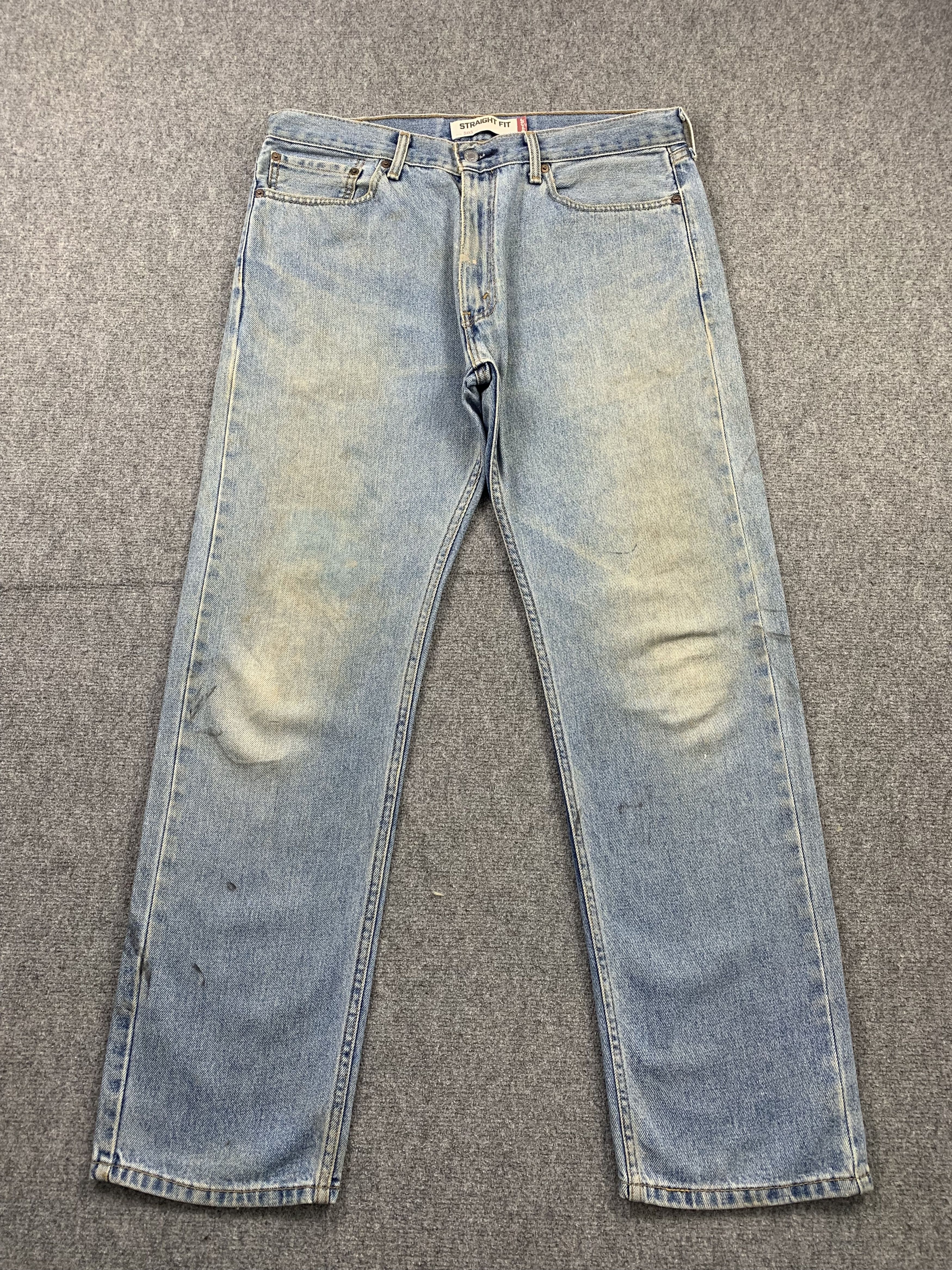 Levi's Vintage Levis 505 Light Wash Jeans DP2165 Size US 37 - 1 Thumbnail