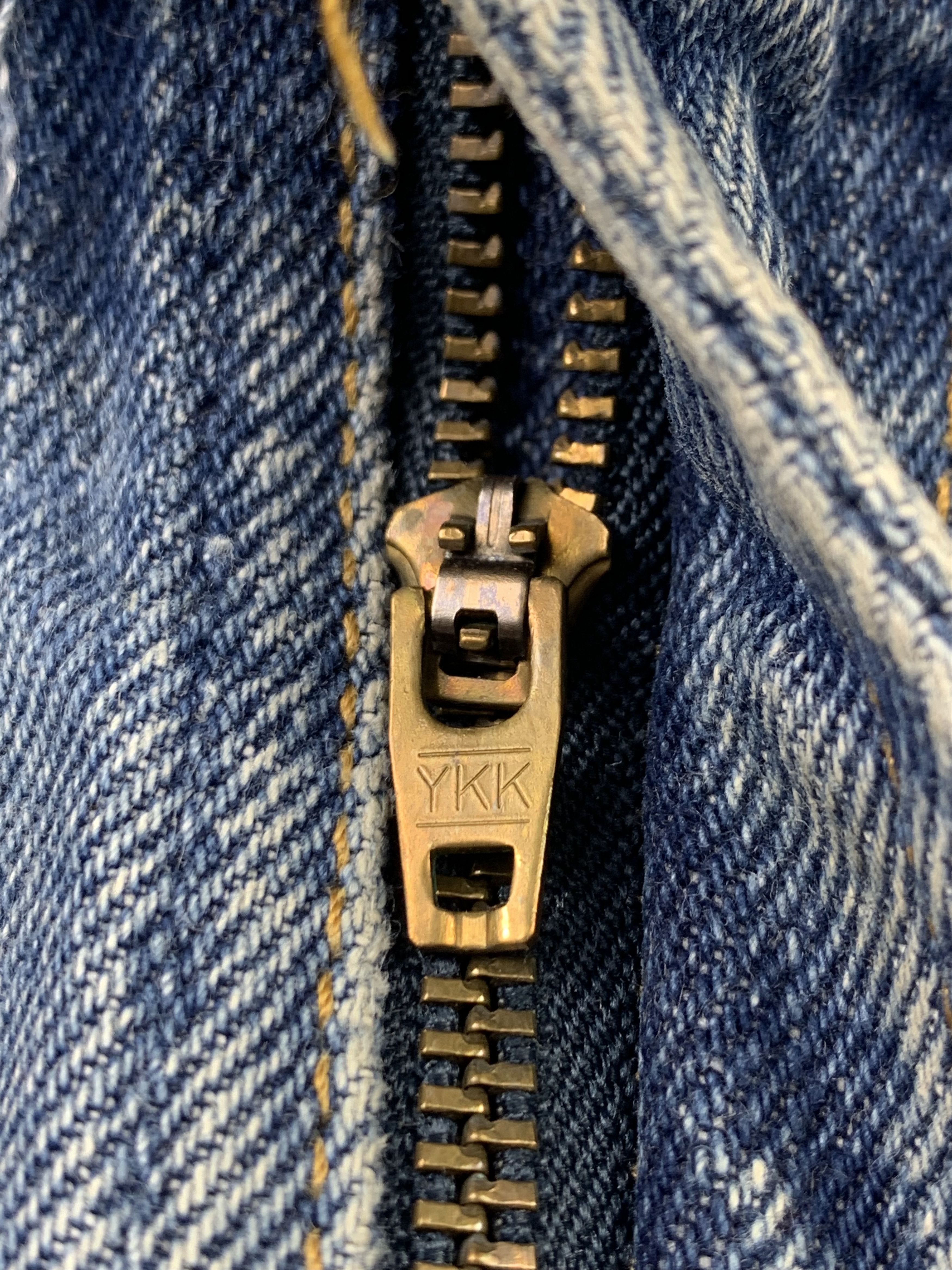 Levi's Vintage 90s Levis 516 Faded Blue Jeans DP2166 Size US 35 - 10 Thumbnail