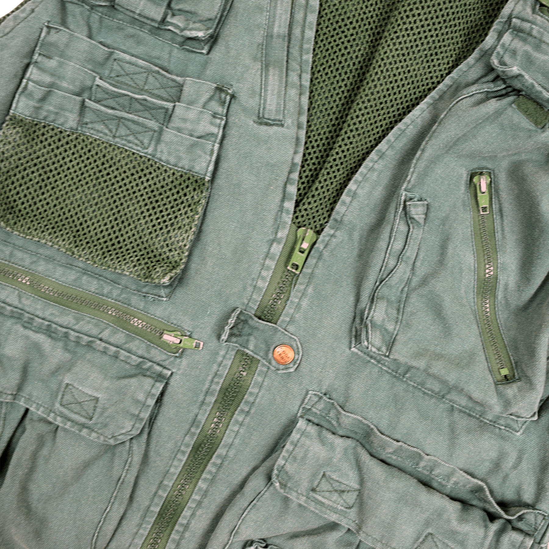 Vintage 1990s Code Zero Tactical Fishing Vest Size US XL / EU 56 / 4 - 7 Thumbnail