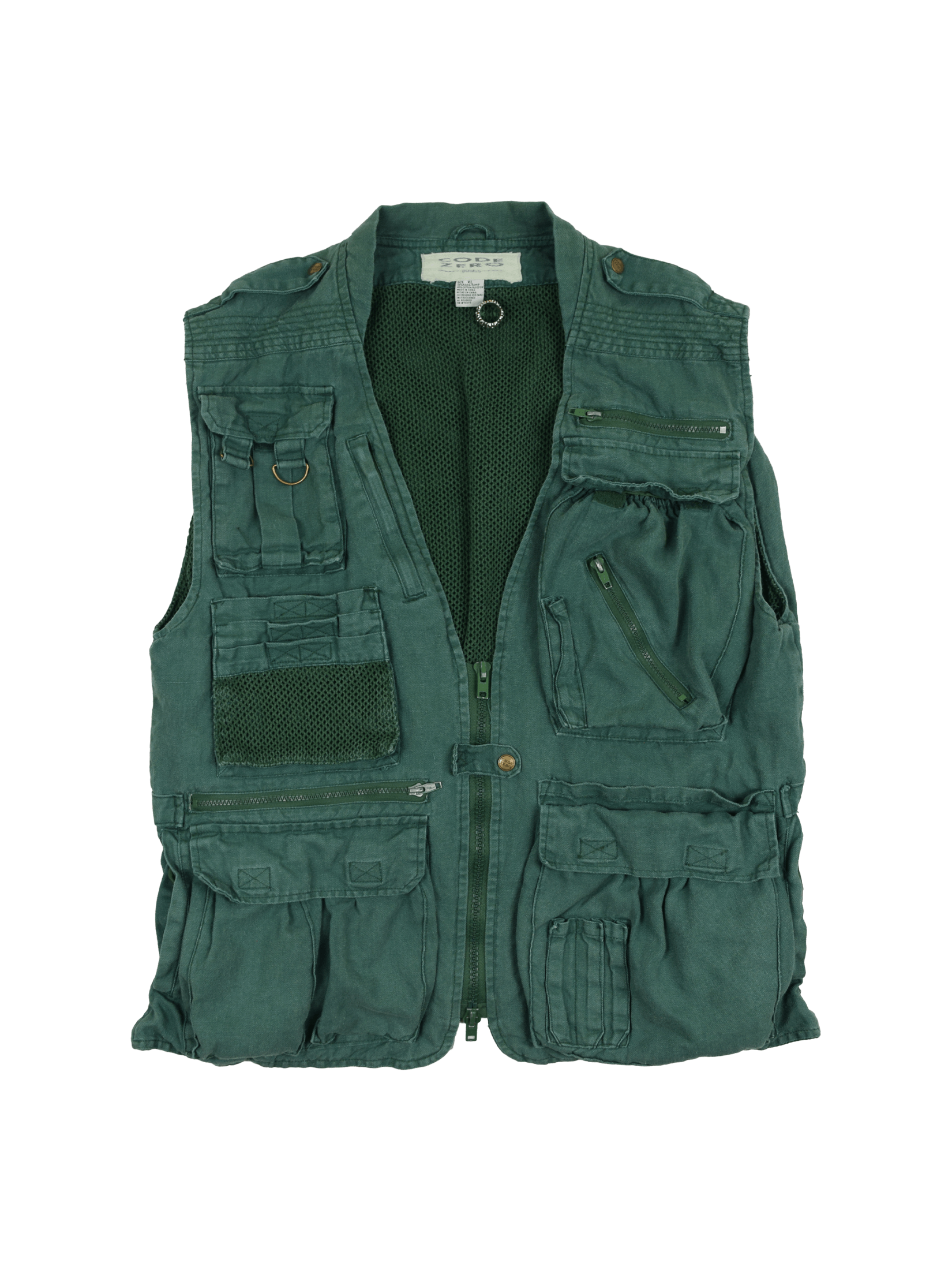 Vintage 1990s Code Zero Tactical Fishing Vest Size US XL / EU 56 / 4 - 1 Preview