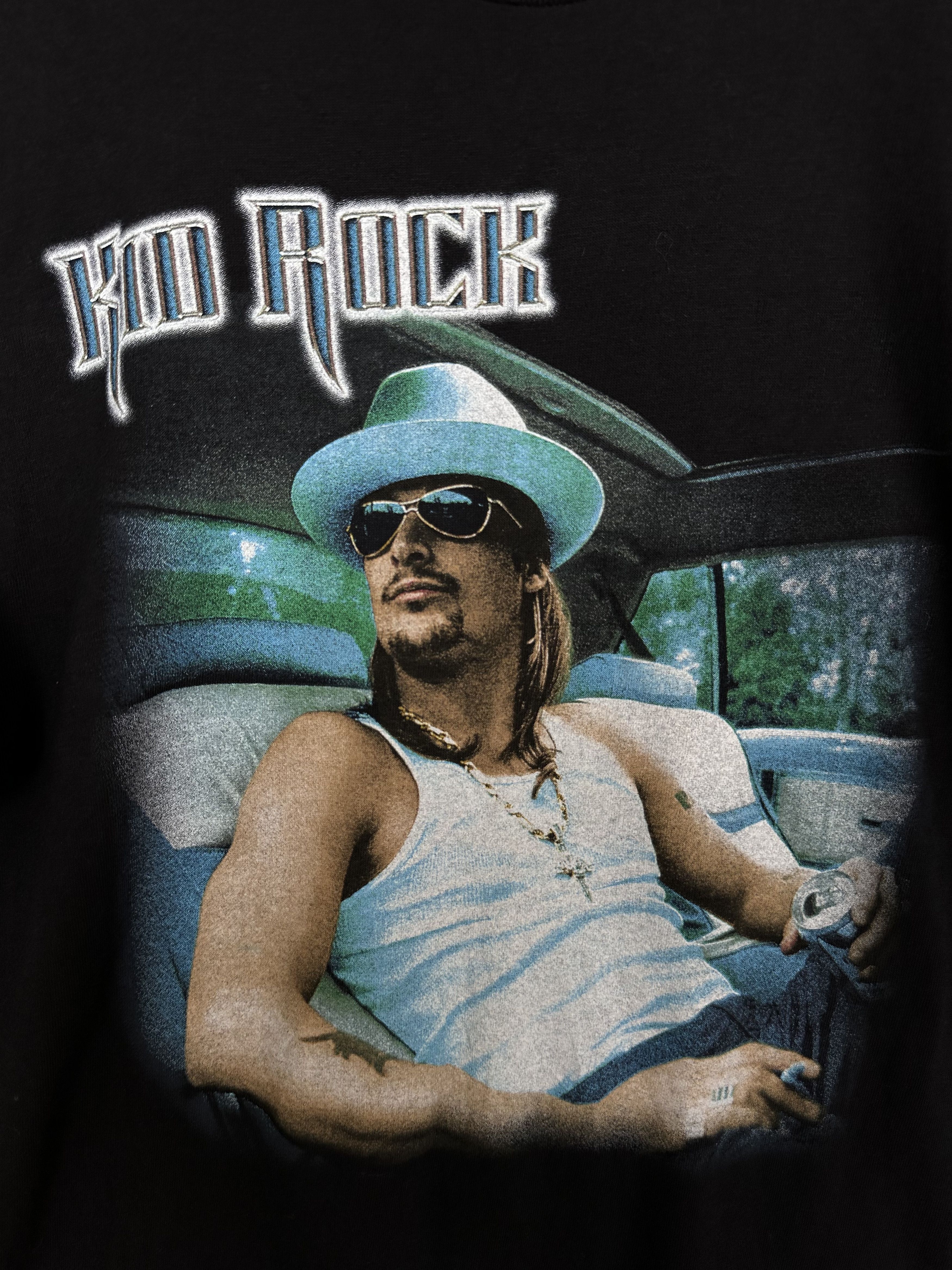 Band Tees Vintage 00s Kid Rock Cocky Tour 2002 T-Shirt Size US L / EU 52-54 / 3 - 3 Thumbnail