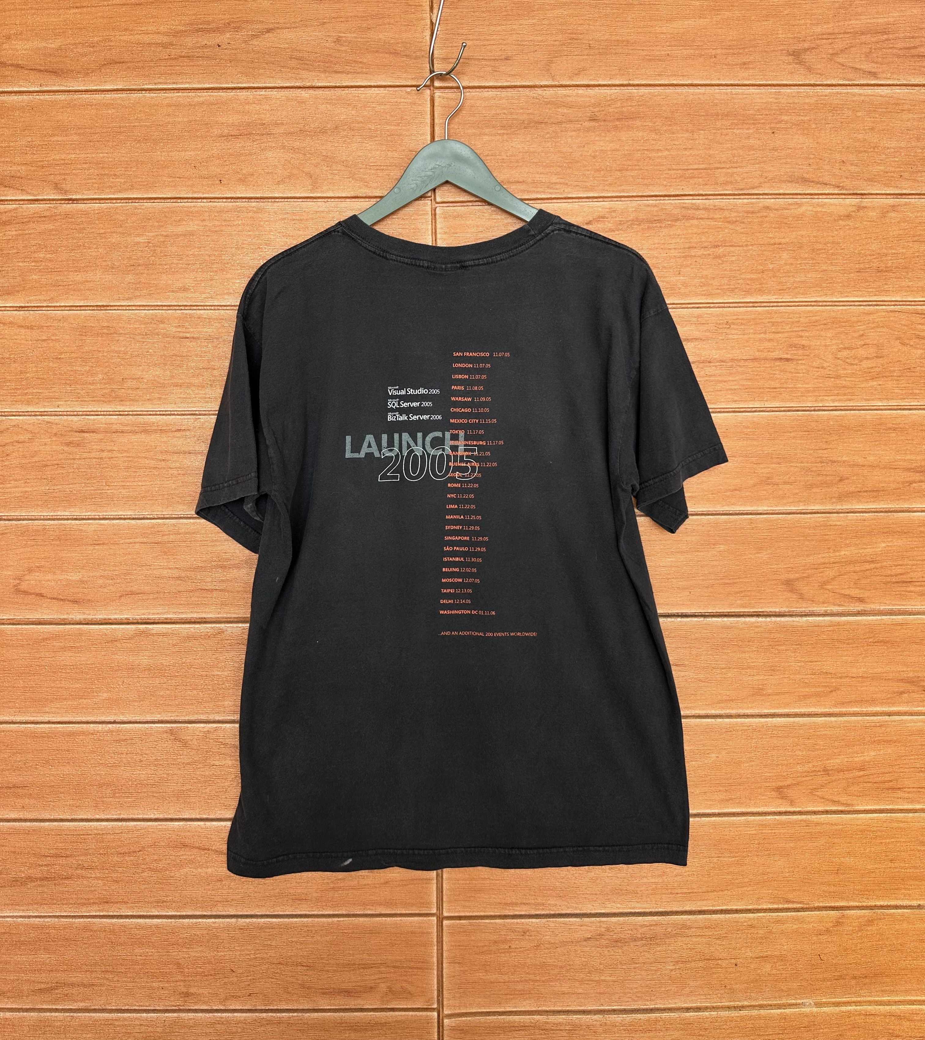 Apple Vintage 00s Microsoft T-Shirt Size US L / EU 52-54 / 3 - 7 Thumbnail
