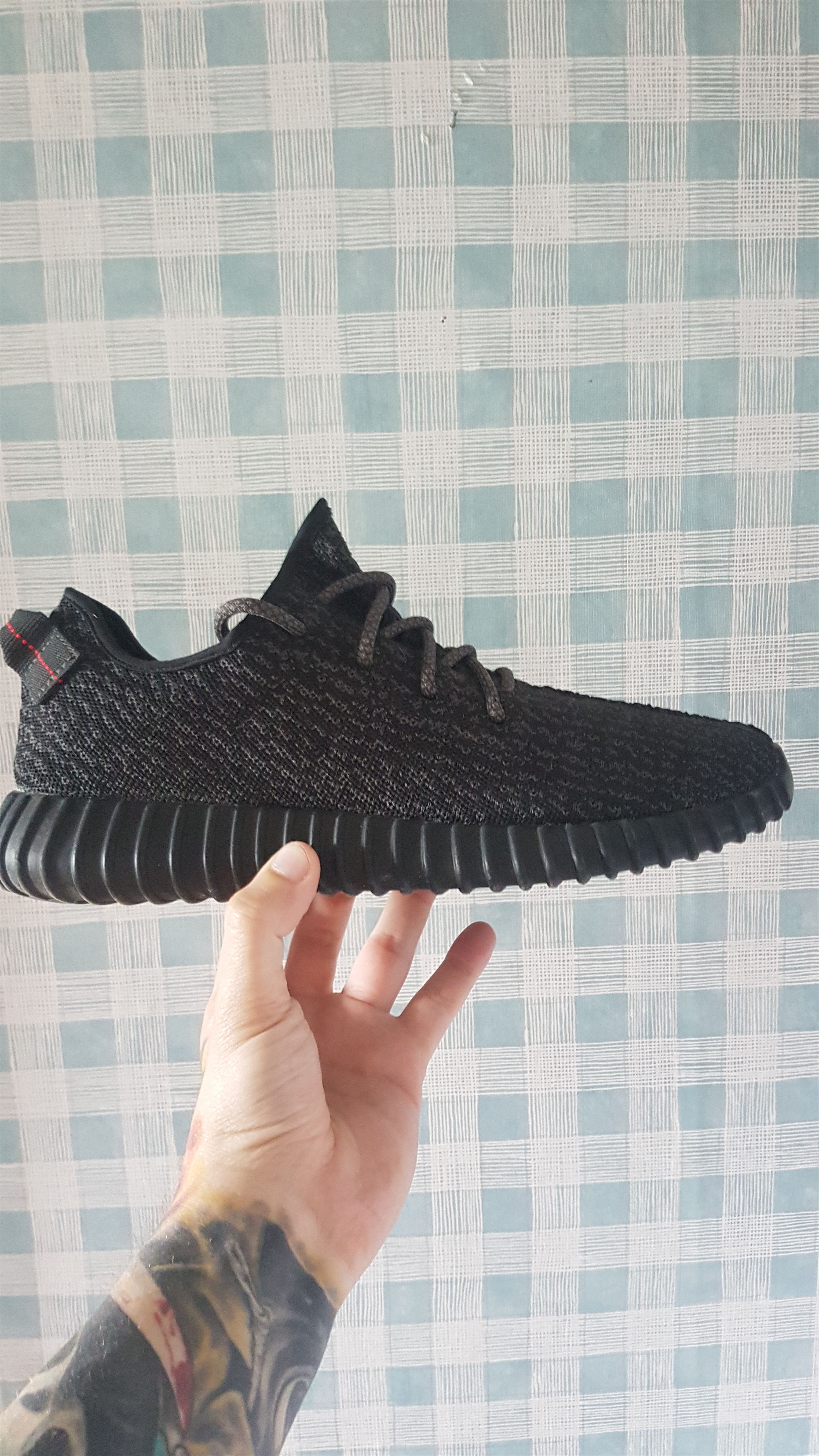 Adidas Yeezy Boost 350 Pirate Black Size US 11 / EU 44 - 1 Thumbnail