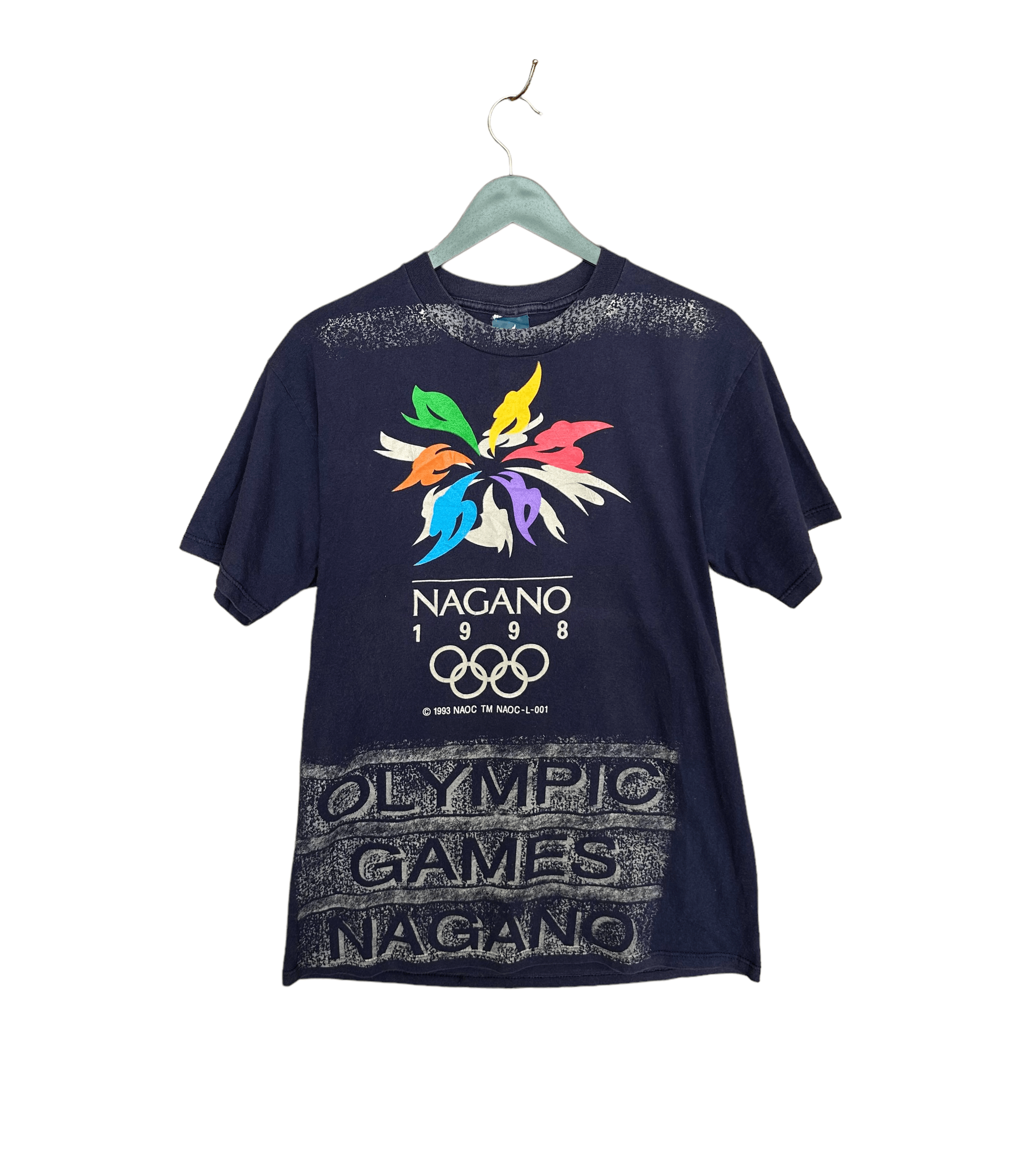 Mizuno × Vintage Vintage 90s Snowlets Nagano Olympic T-Shirt