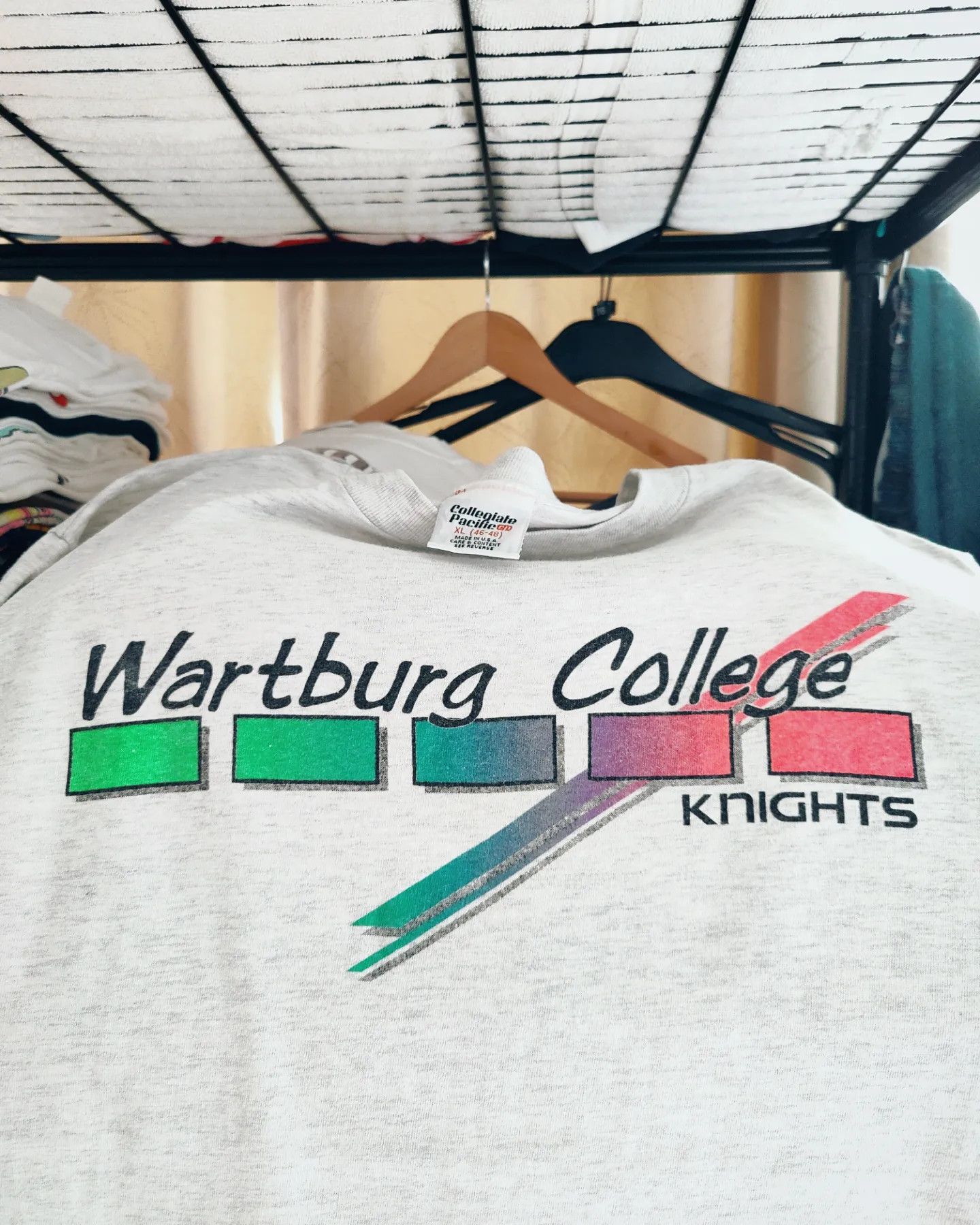 Other vintage 90s - Wartburg College Knights 🟩🟦🟥 Size US XL / EU 56 / 4 - 5 Thumbnail