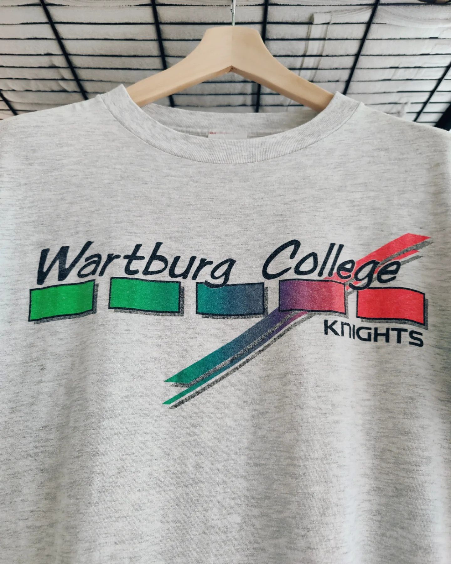 Other vintage 90s - Wartburg College Knights 🟩🟦🟥 Size US XL / EU 56 / 4 - 2 Thumbnail