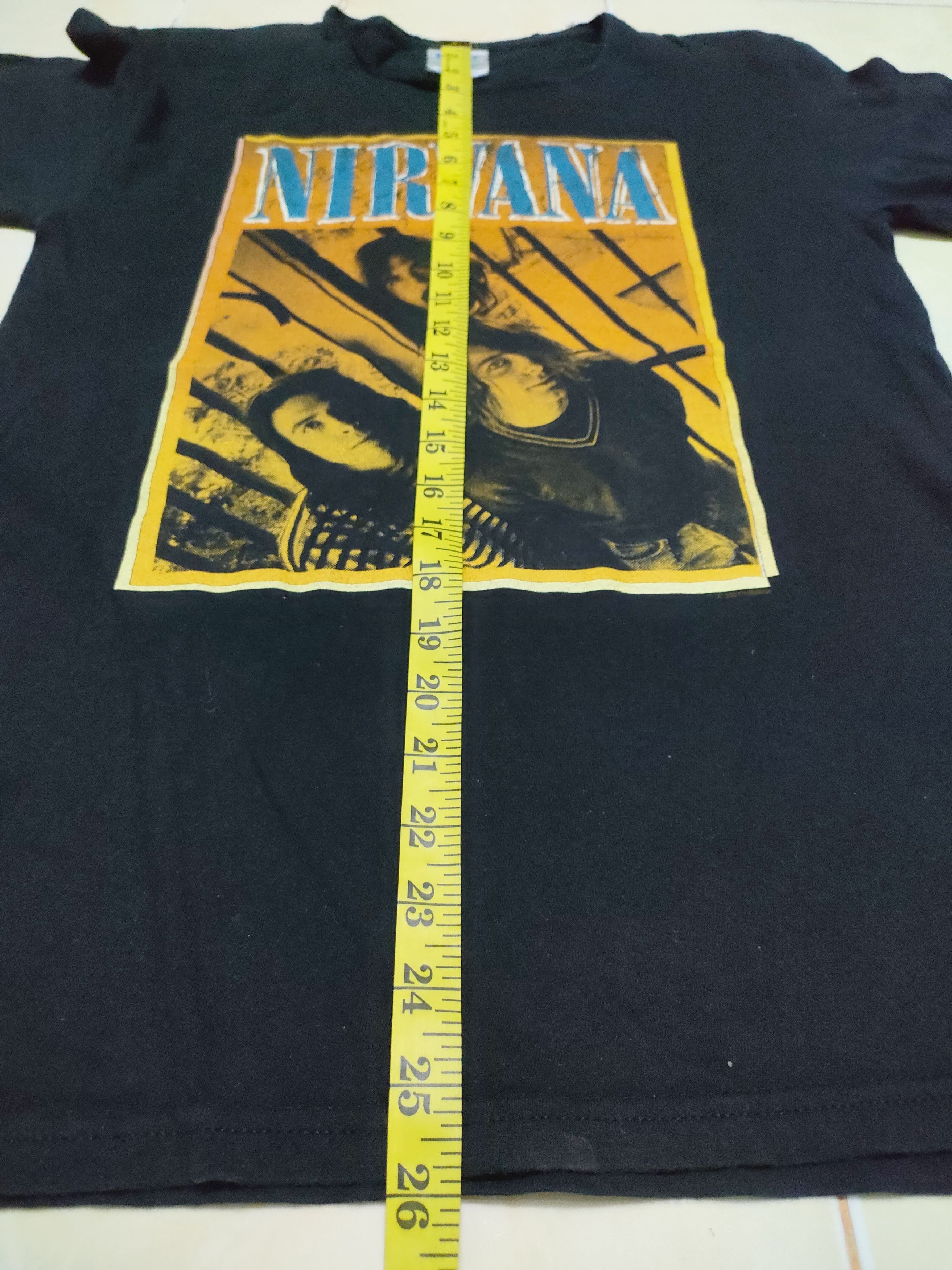 Nirvana Distress Vintage Nirvana Music Band Alternative Rock Tee Size US S / EU 44-46 / 1 - 9 Thumbnail