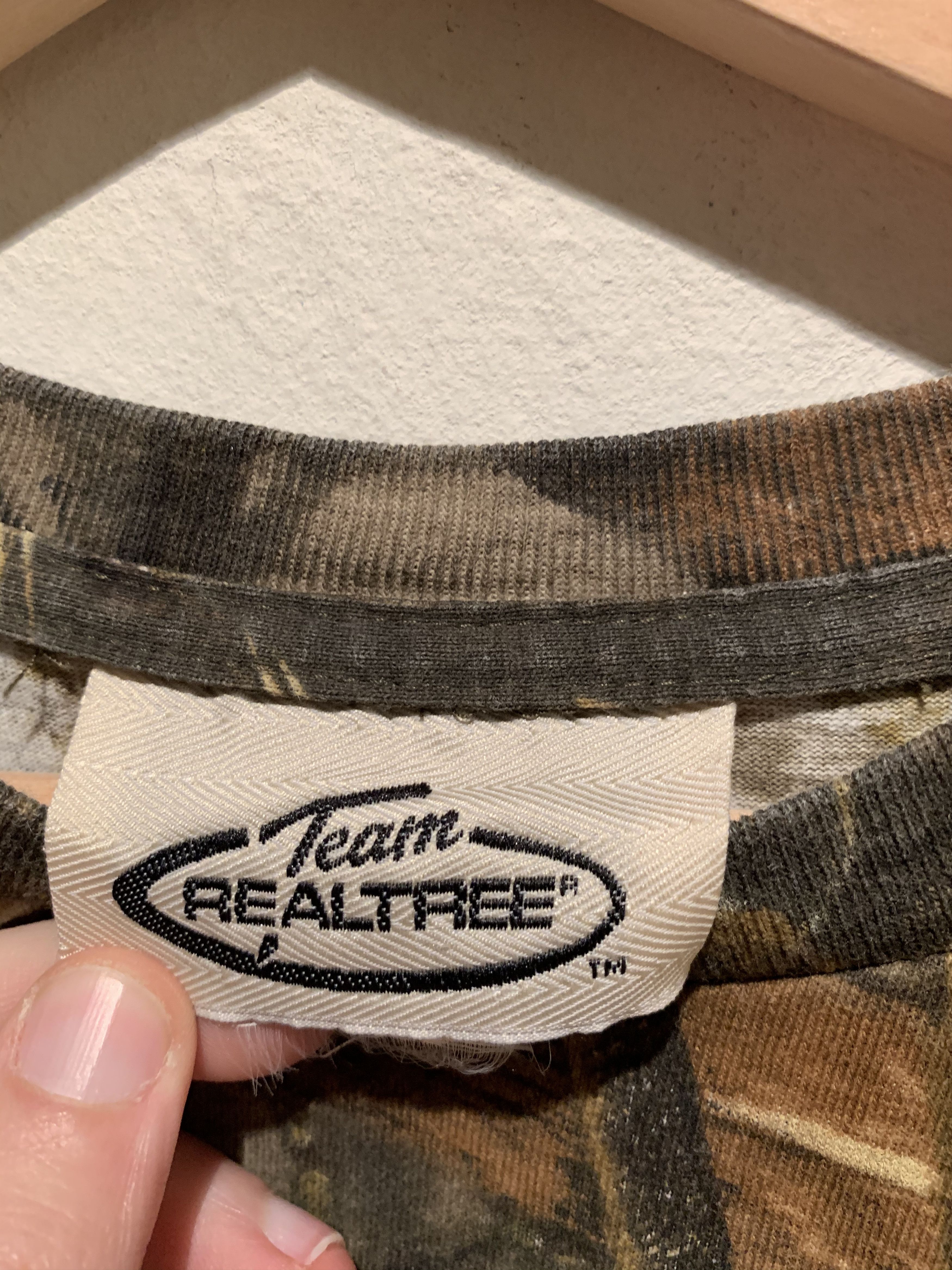 Vintage *RARE* Vintage RealTree Acts 10:13 Arise Kill Eat Camo Shirt Size US L / EU 52-54 / 3 - 3 Thumbnail