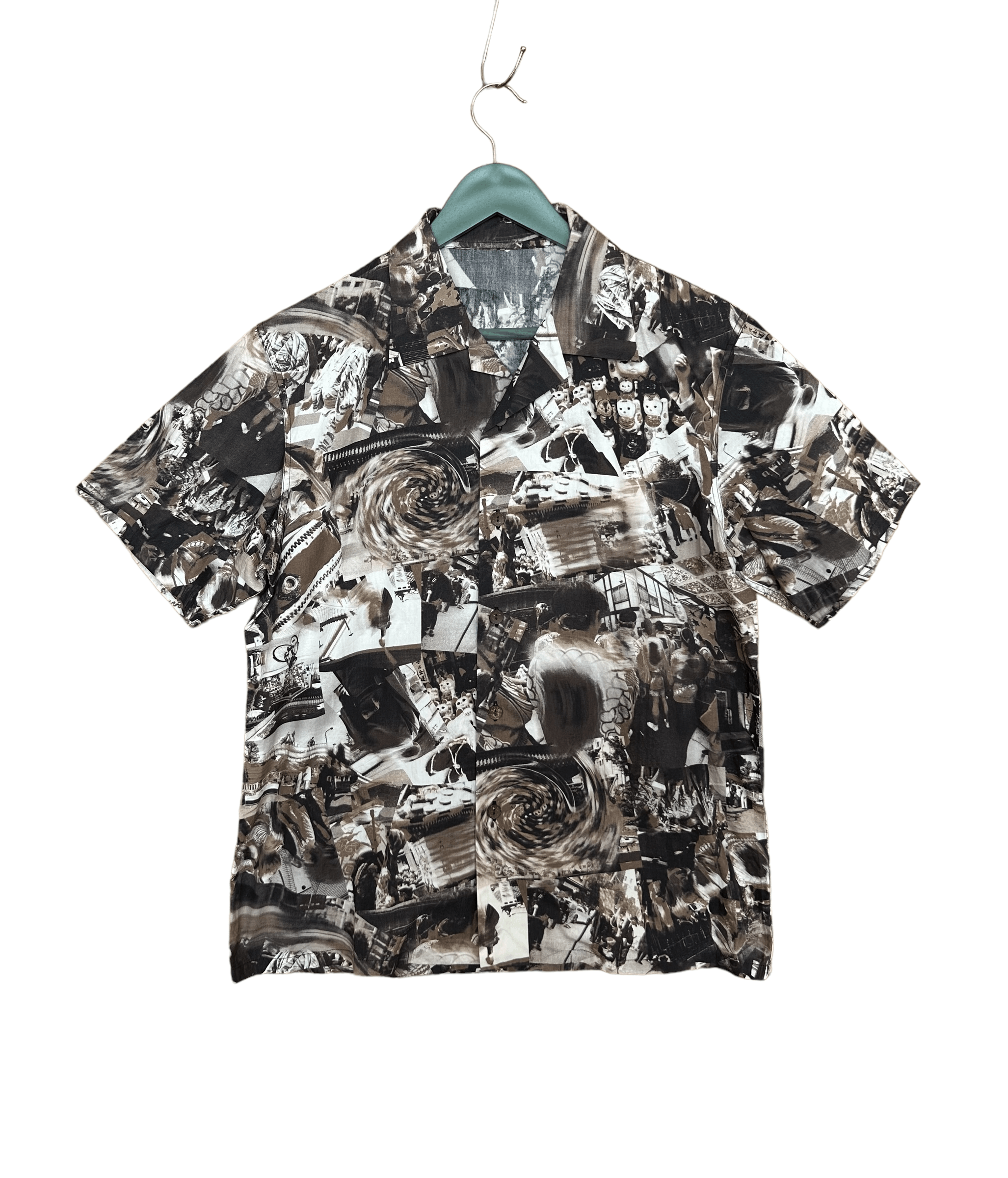 Vintage 90s PPFM Festival Japan Open Collar Button Shirt