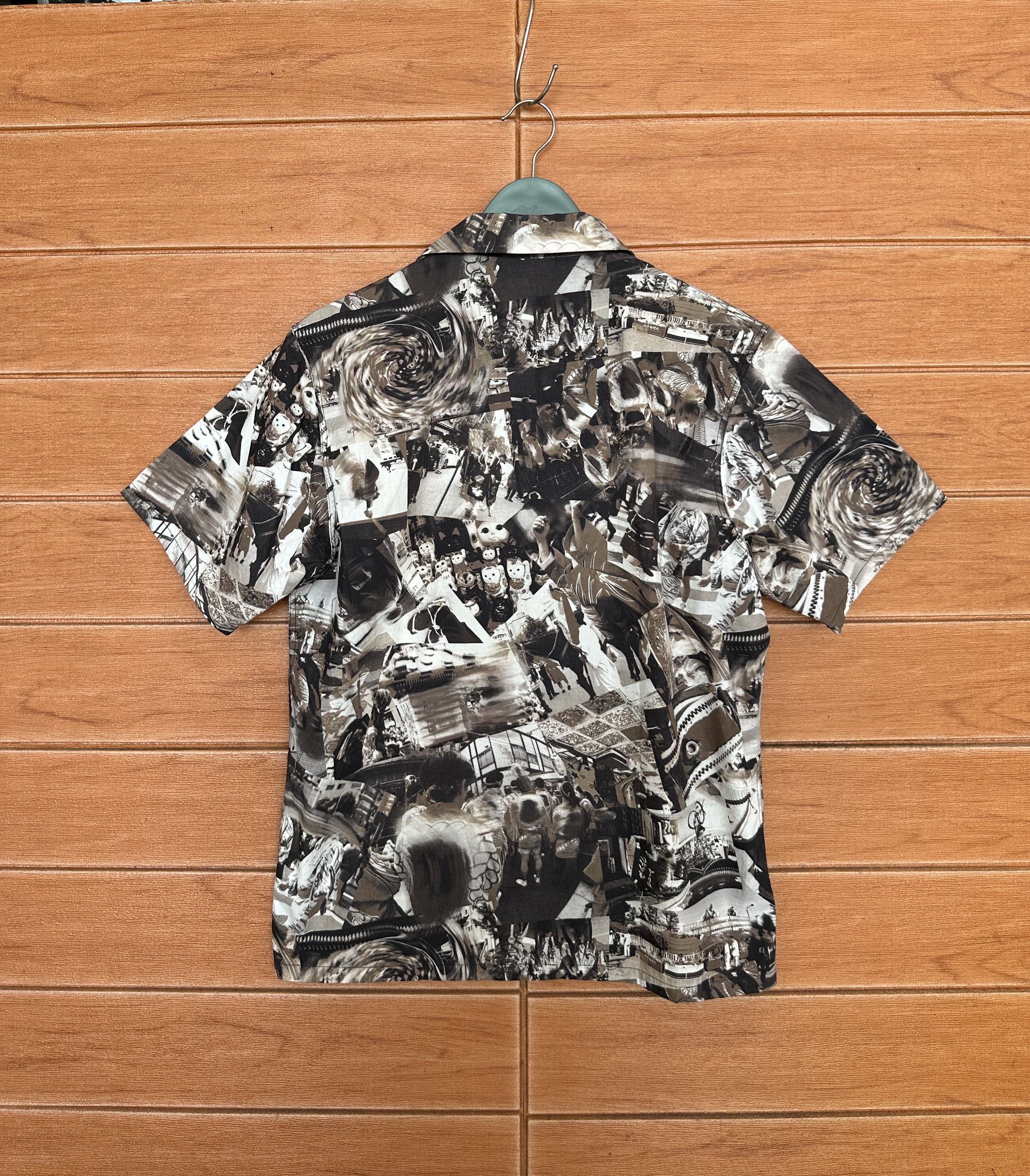 Vintage 90s PPFM Festival Japan Open Collar Button Shirt