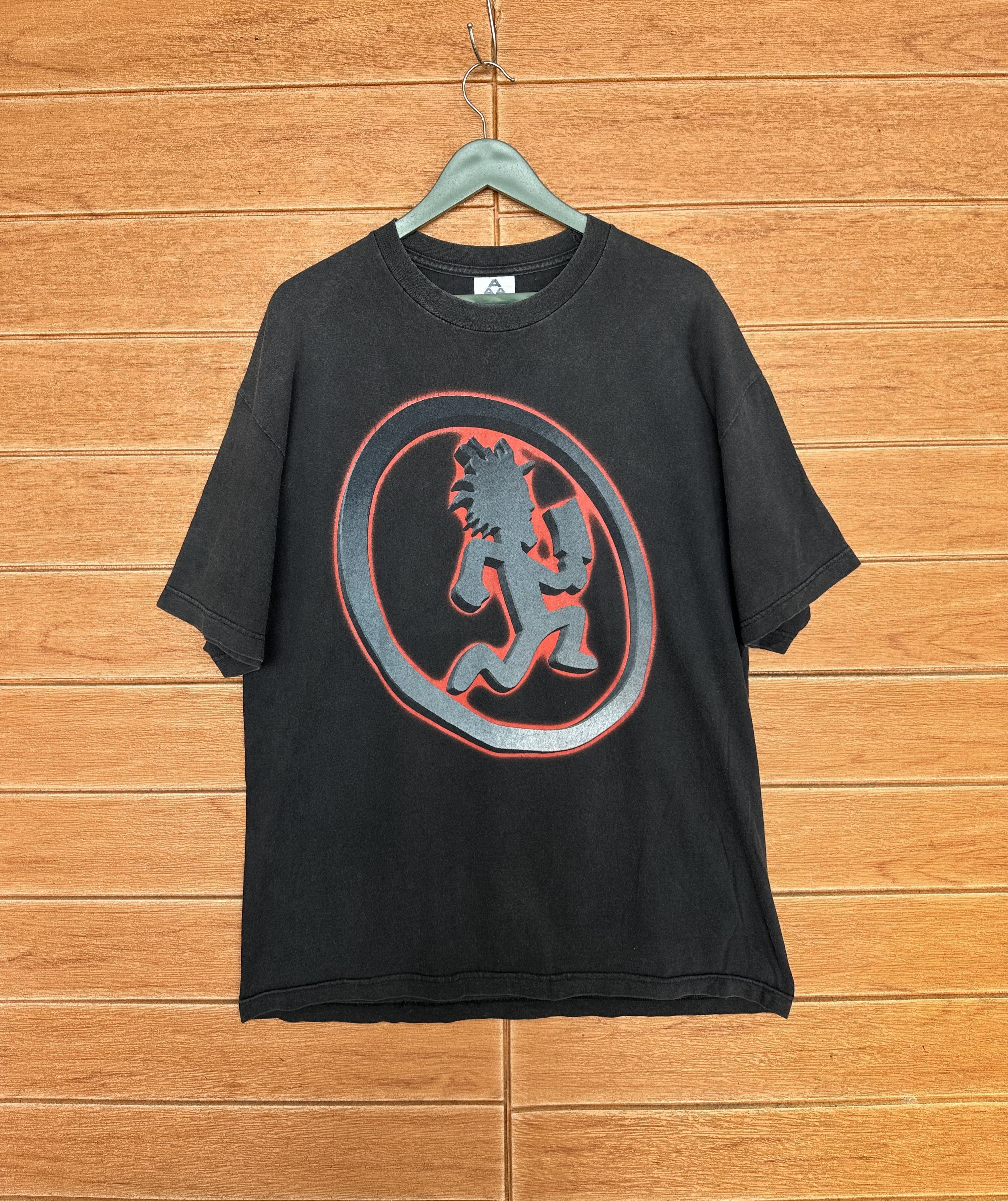 Vintage Vintage 90s Psychopathic Records Label T-Shirt Size US XL / EU 56 / 4 - 2 Thumbnail