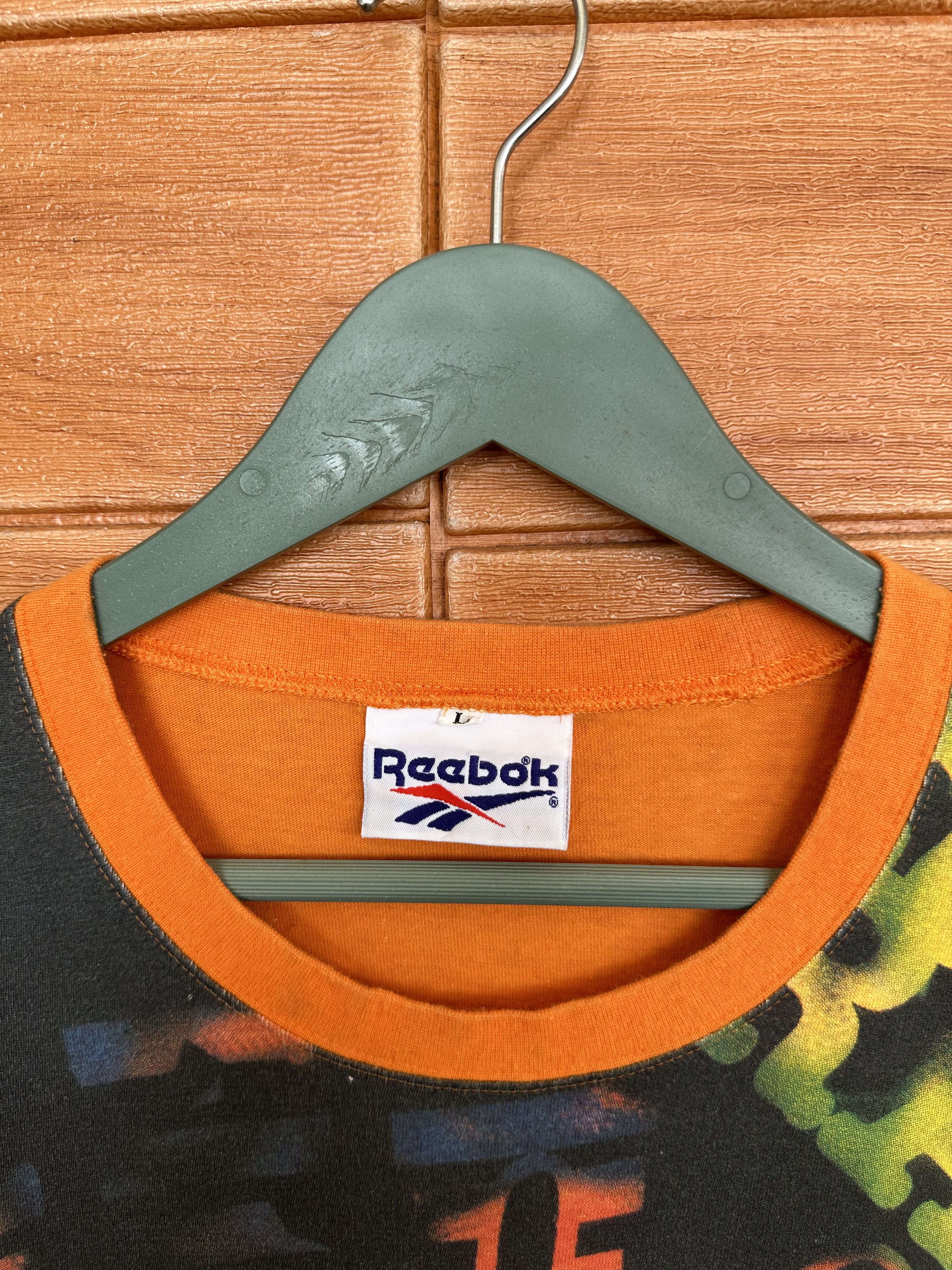 Reebok Vintage 90s Reebok Skateboard AOP T-Shirt Size US L / EU 52-54 / 3 - 8 Thumbnail