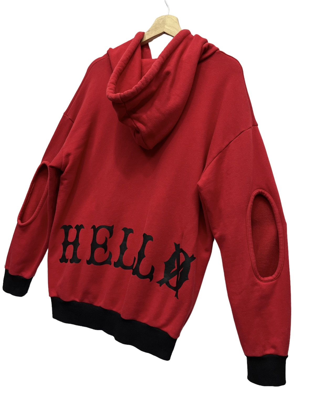 Deathwish ☠️GOOD BYE! Vintage HELL CAT PUNKS Hoodie Size US L / EU 52-54 / 3 - 6 Thumbnail