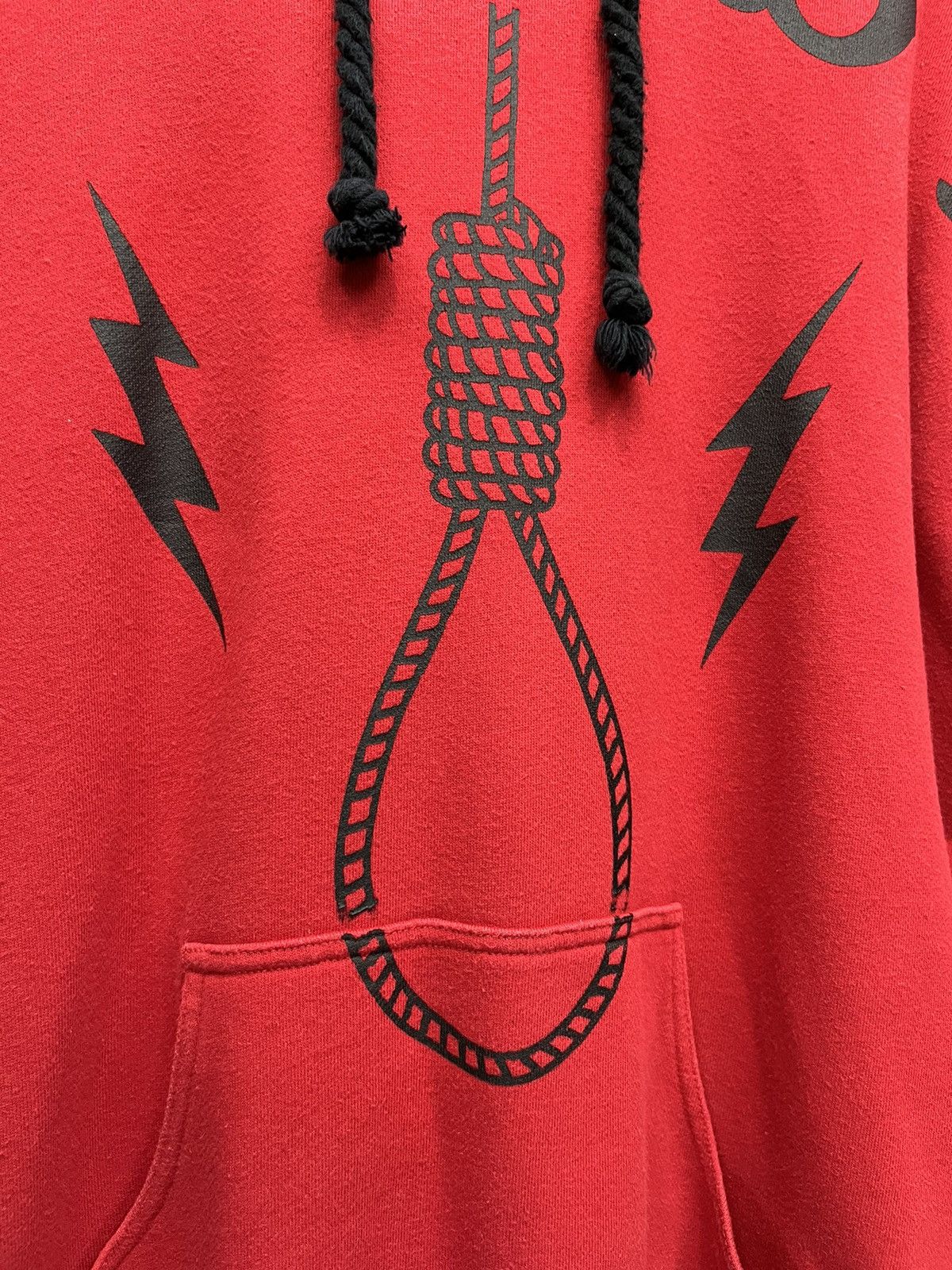Deathwish ☠️GOOD BYE! Vintage HELL CAT PUNKS Hoodie Size US L / EU 52-54 / 3 - 3 Thumbnail
