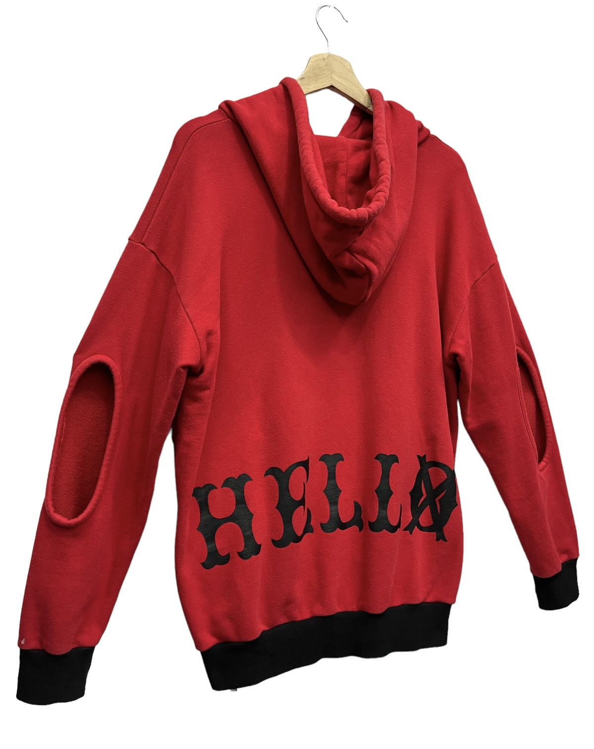 Deathwish ☠️GOOD BYE! Vintage HELL CAT PUNKS Hoodie Size US L / EU 52-54 / 3 - 5 Thumbnail
