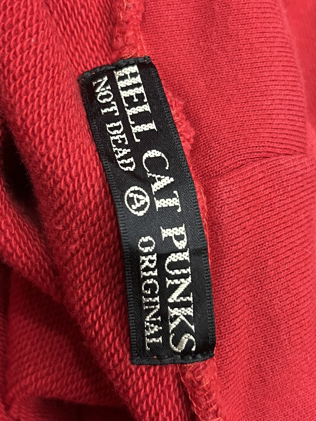 Deathwish ☠️GOOD BYE! Vintage HELL CAT PUNKS Hoodie Size US L / EU 52-54 / 3 - 8 Thumbnail