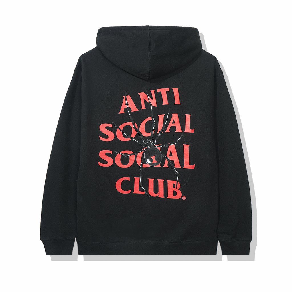 Anti Social Social Club DS ASSC Spider Bitter Black Hoodie FTP bape kith kaws MagOC Size US XL / EU 56 / 4 - 1 Thumbnail