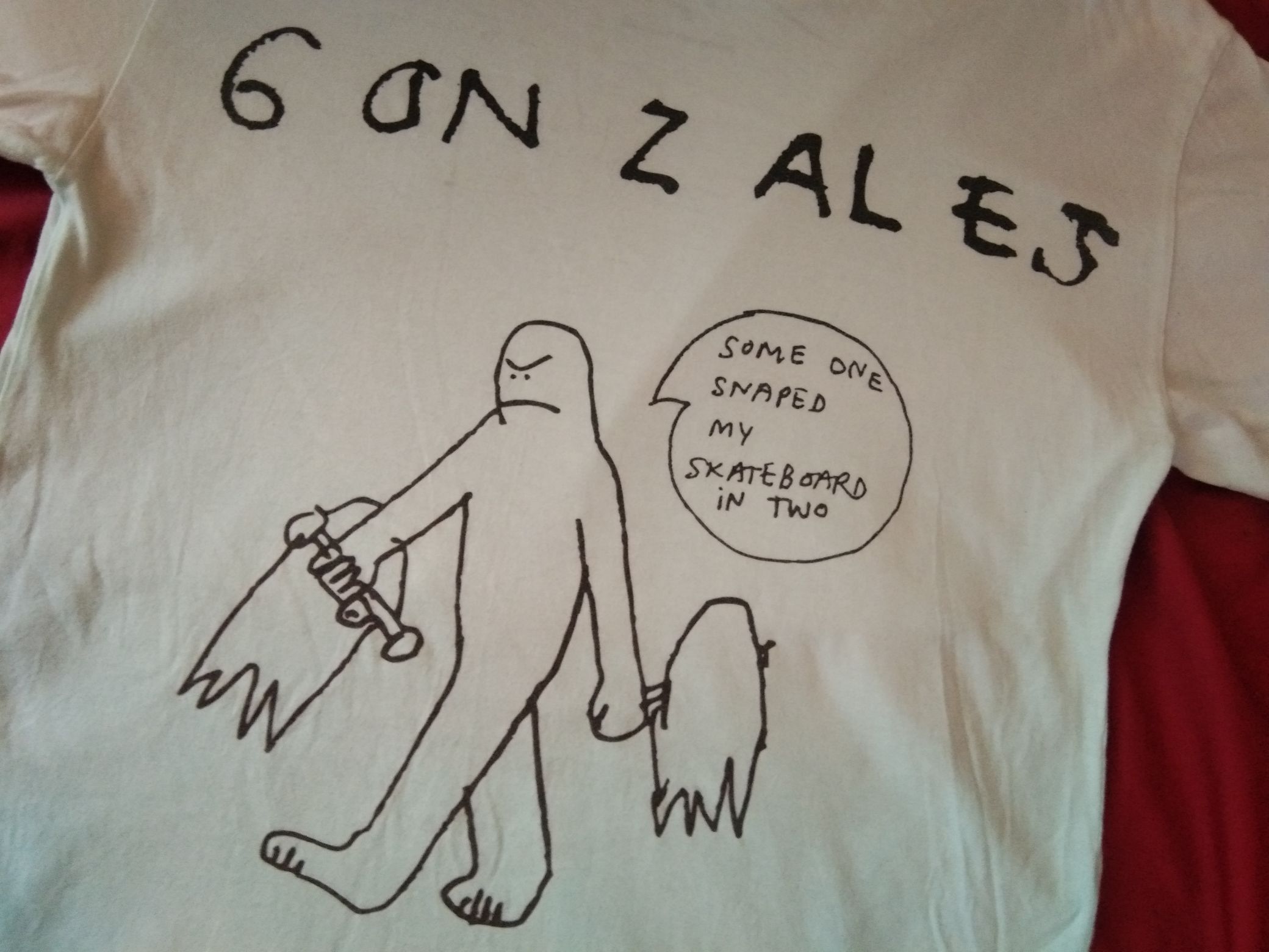 Other RARE 2 Color Mark Gonzales Poetry tshirt Size US S / EU 44-46 / 1 - 2 Thumbnail