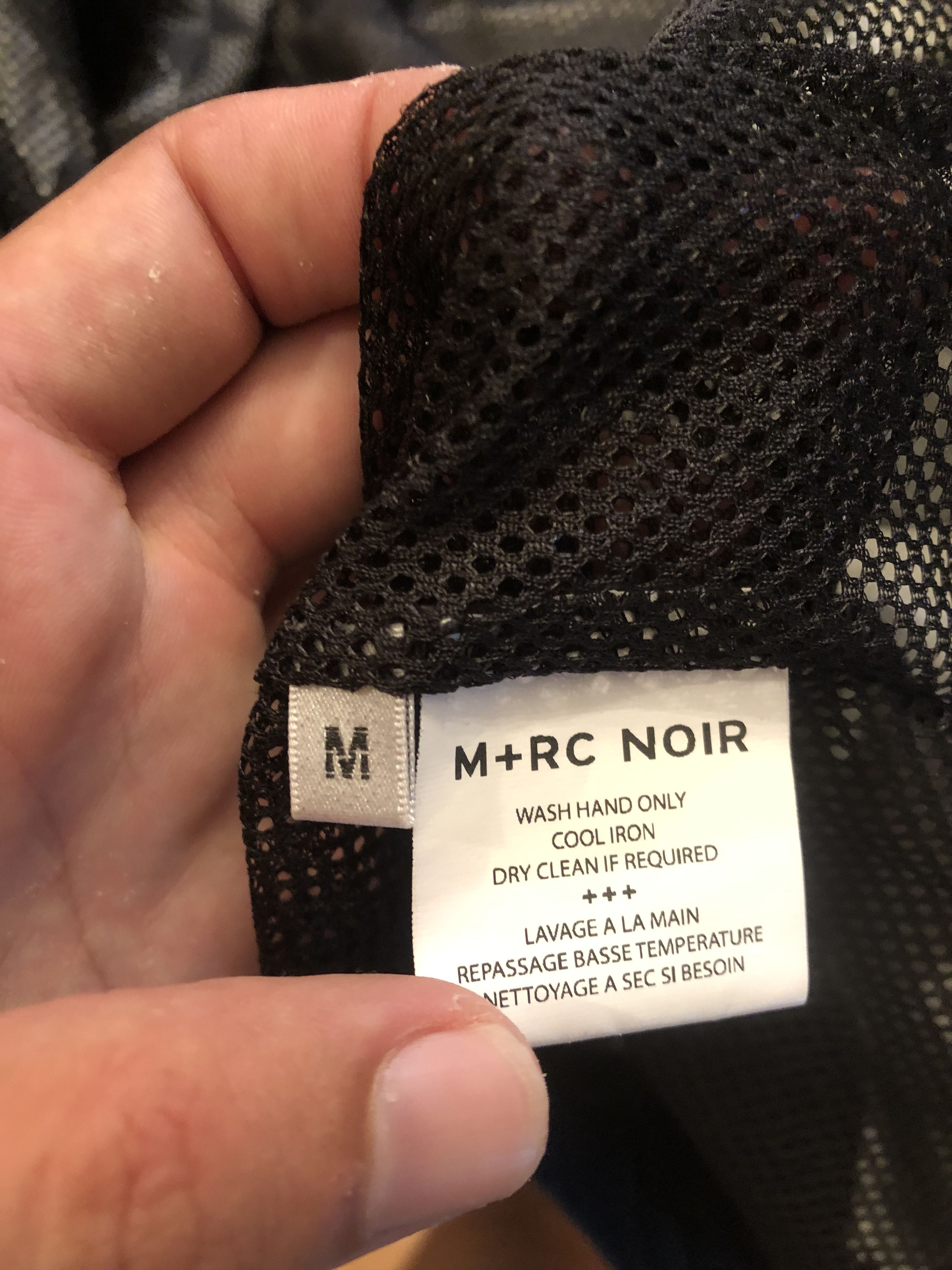 M+Rc Noir Mid Zipper Tracksuit Jacket Size US M / EU 48-50 / 2 - 4 Thumbnail