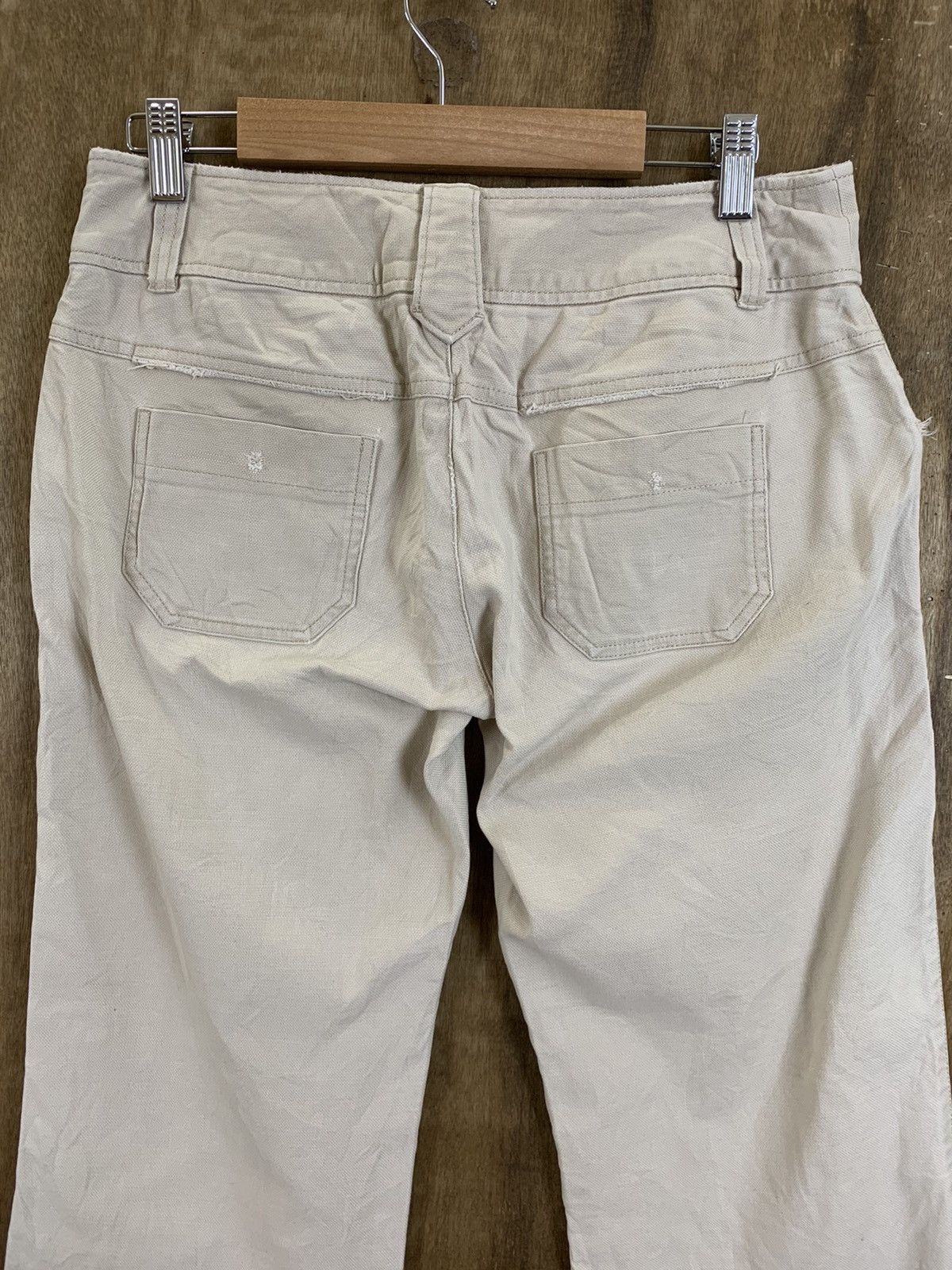 Japanese Brand Bush Pants Baggy Women Style Elleplanete Mulitpocket Vintage Size 29" - 12 Thumbnail