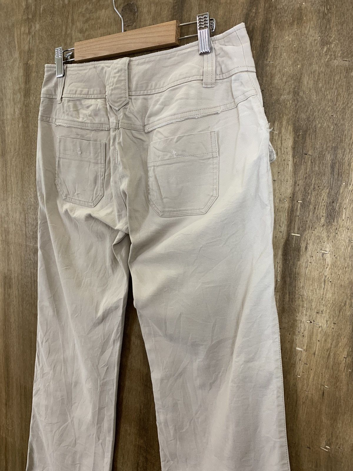 Japanese Brand Bush Pants Baggy Women Style Elleplanete Mulitpocket Vintage Size 29" - 14 Thumbnail