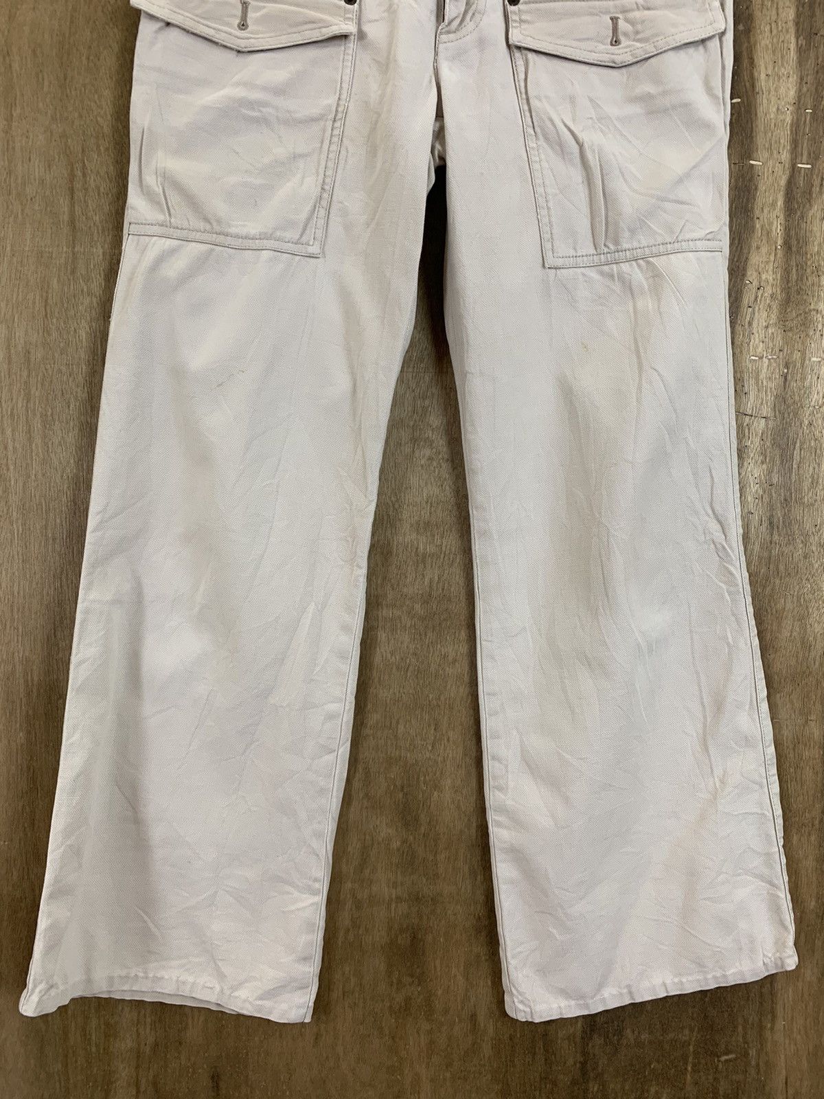 Japanese Brand Bush Pants Baggy Women Style Elleplanete Mulitpocket Vintage Size 29" - 4 Thumbnail