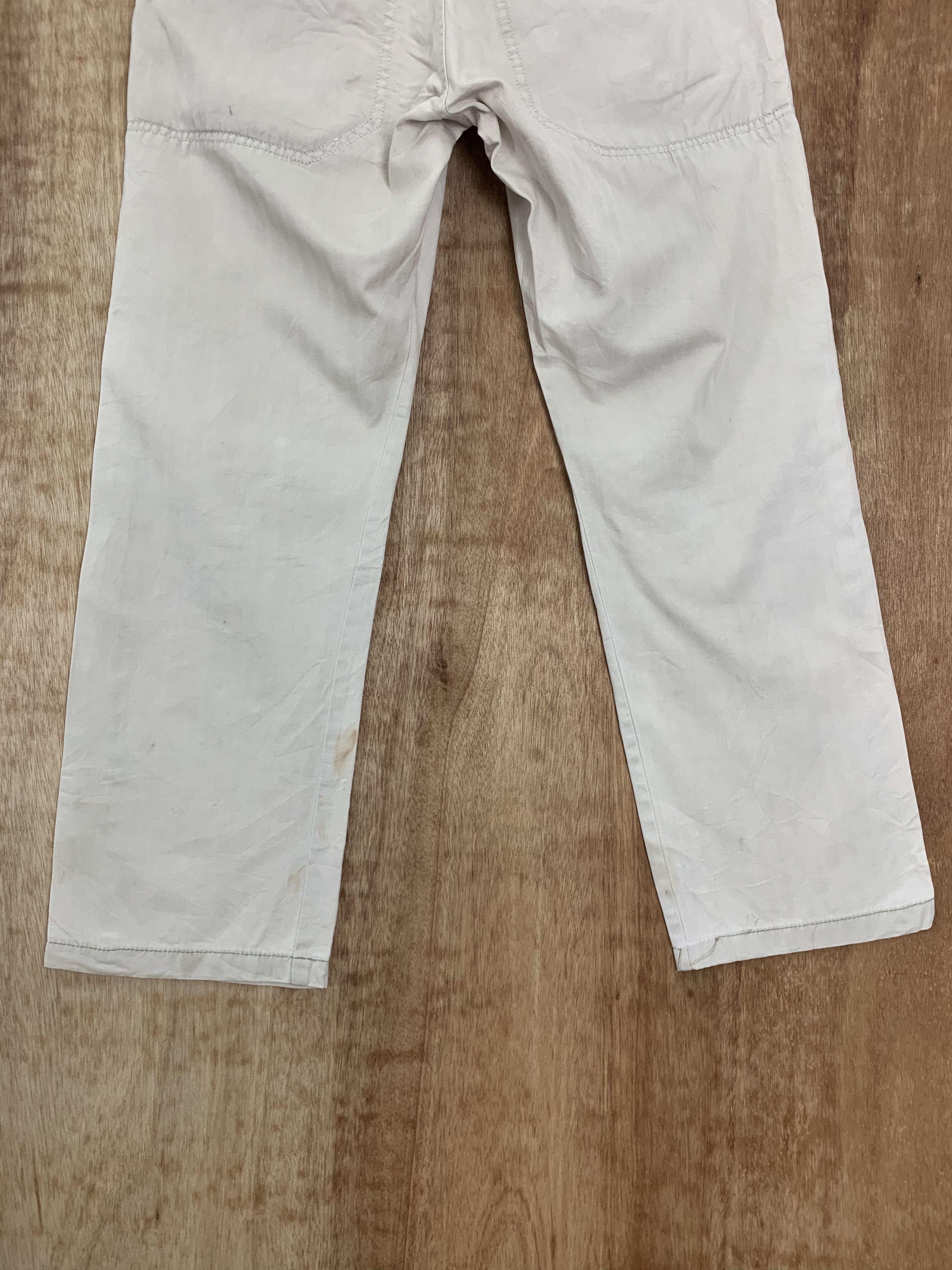 Japanese Brand Casual Bush Pants Red Button Vintage Japanese Branded Style Size US 29 - 11 Thumbnail