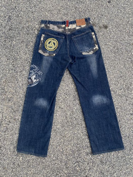 Japanese Brand Karakuri Tamashi Fish Koi Denim | Grailed