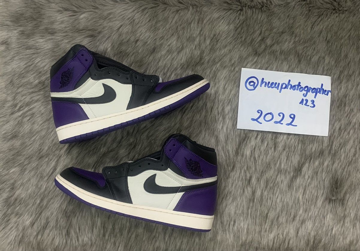 Air Jordan 1 Retro High OG Court Purple 2018 - Footwear