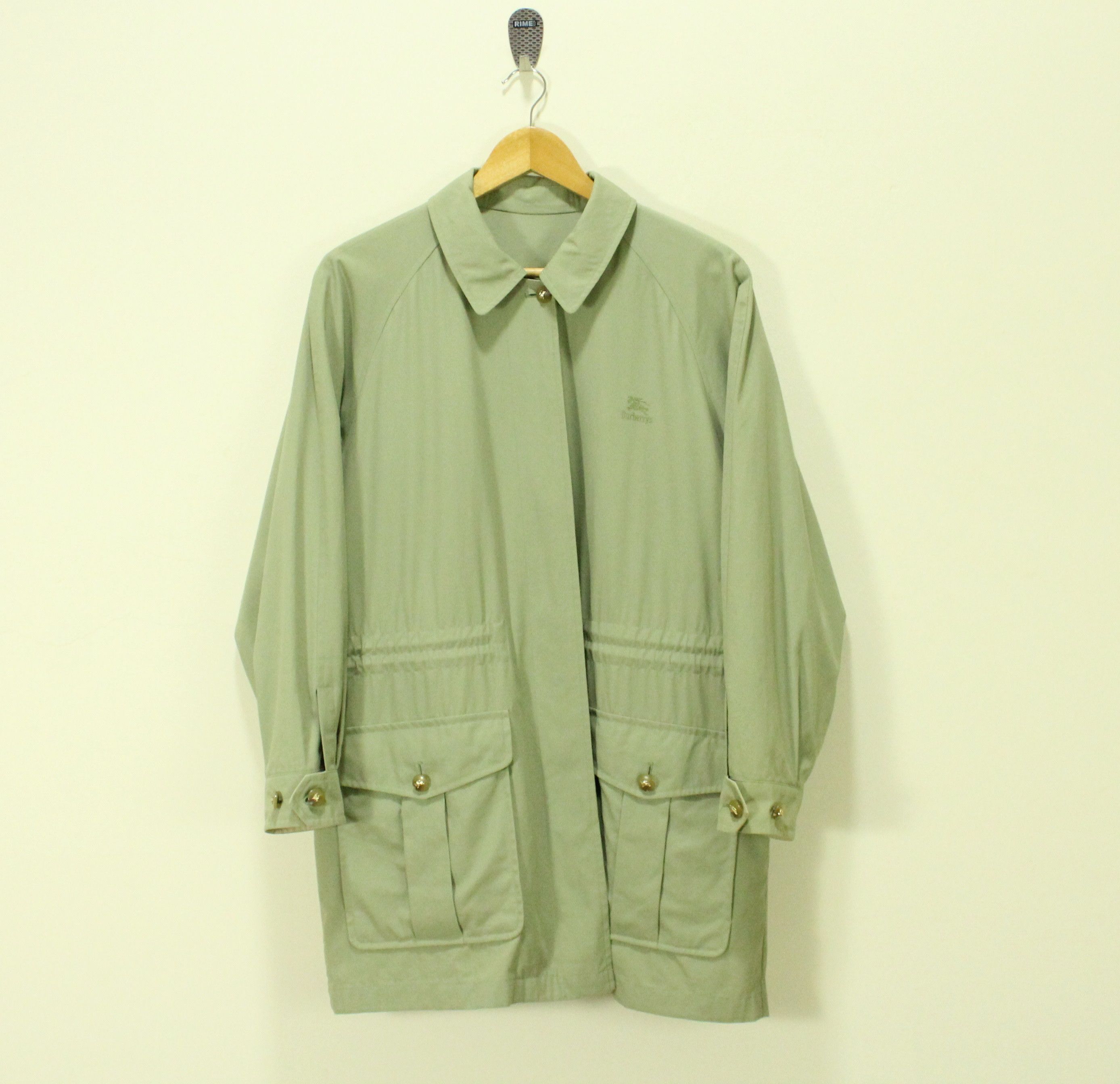 Burberry BURBERRYS Jacket Parkas Button Ups Adjustable Waist Vintage Size M / US 6-8 / IT 42-44 - 1 Thumbnail