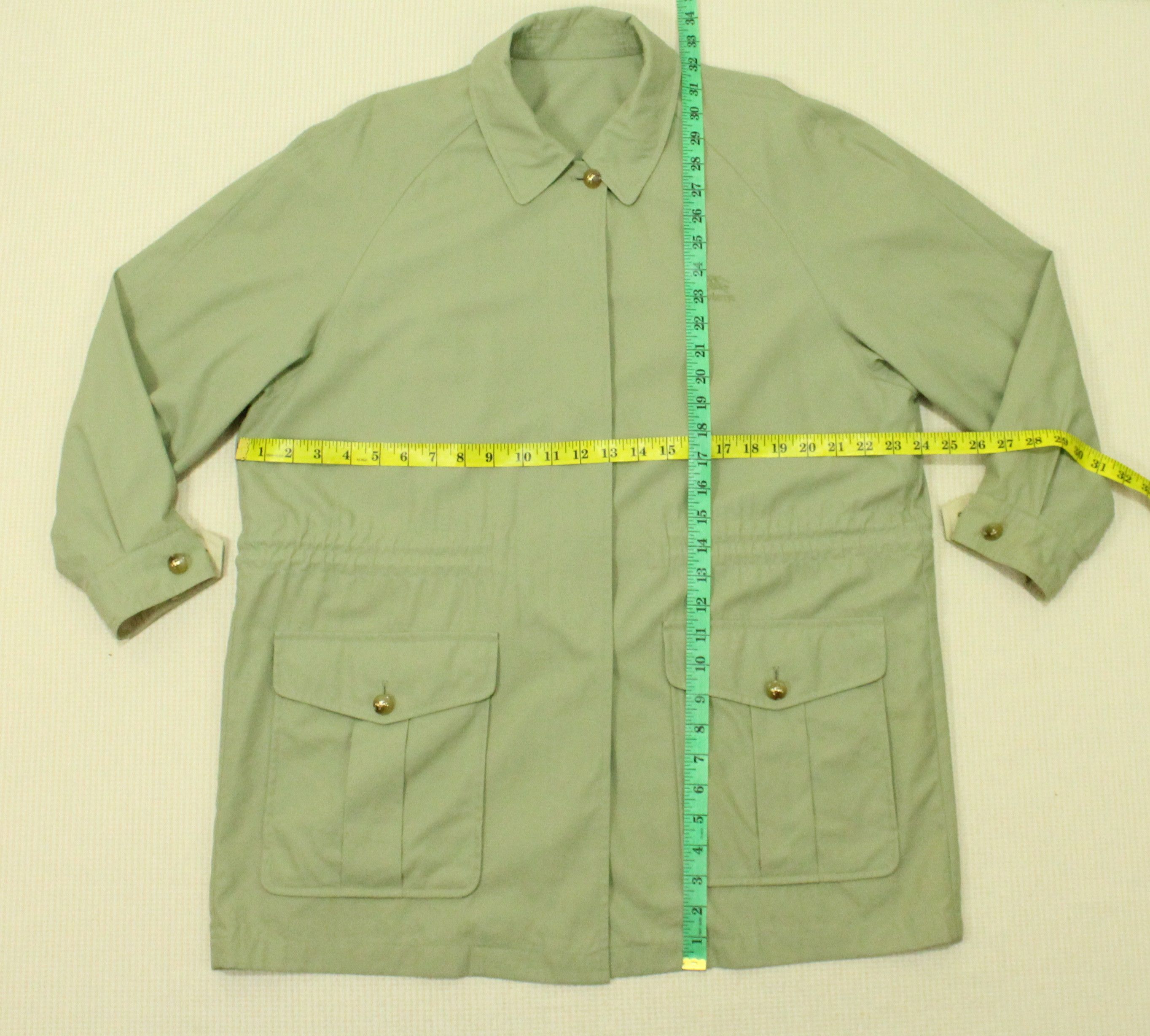Burberry BURBERRYS Jacket Parkas Button Ups Adjustable Waist Vintage Size M / US 6-8 / IT 42-44 - 18 Thumbnail