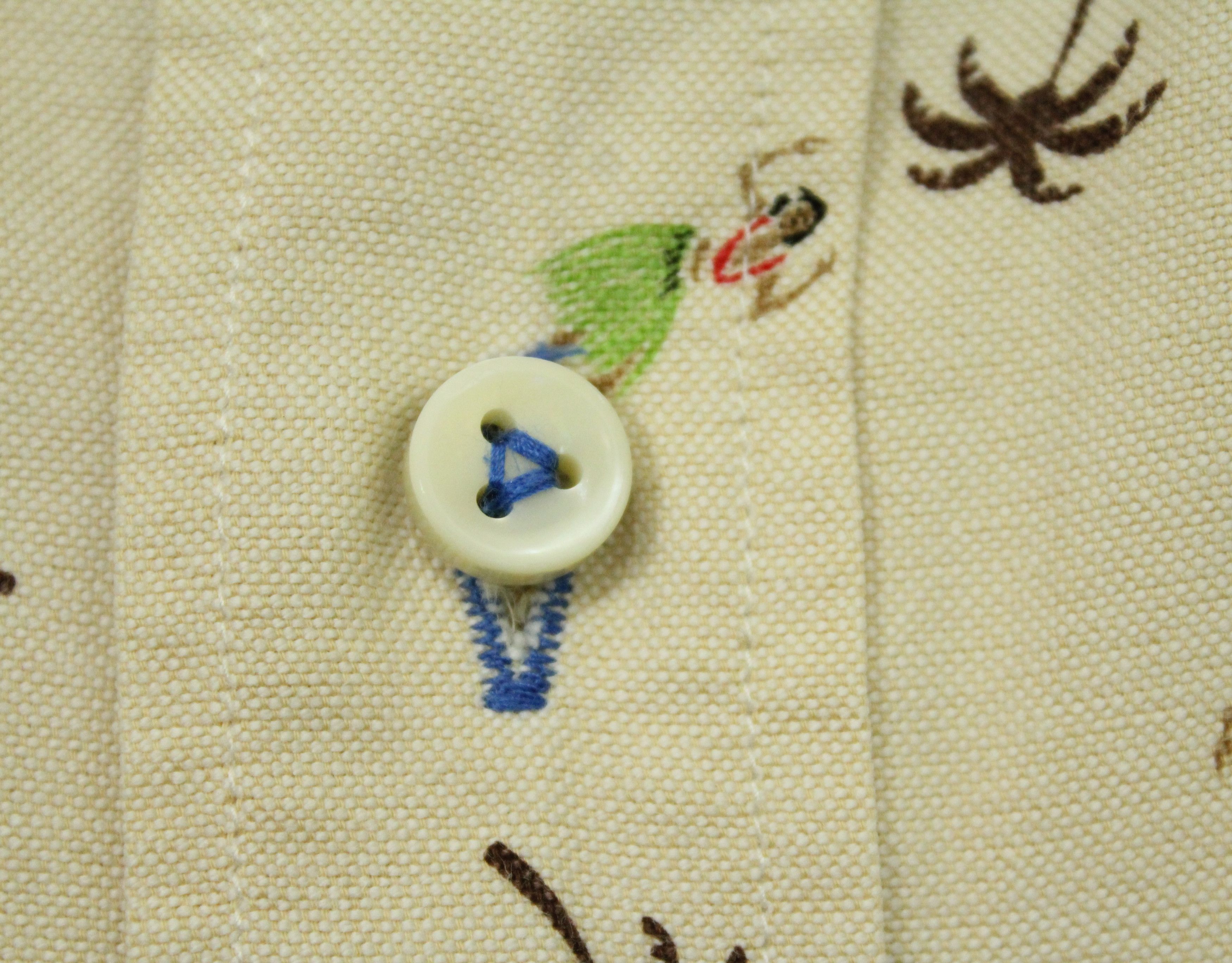 Sun Surf × Vintage SUN SURF Shirt Aloha Girl Motif Size US L / EU 52-54 / 3 - 12 Thumbnail