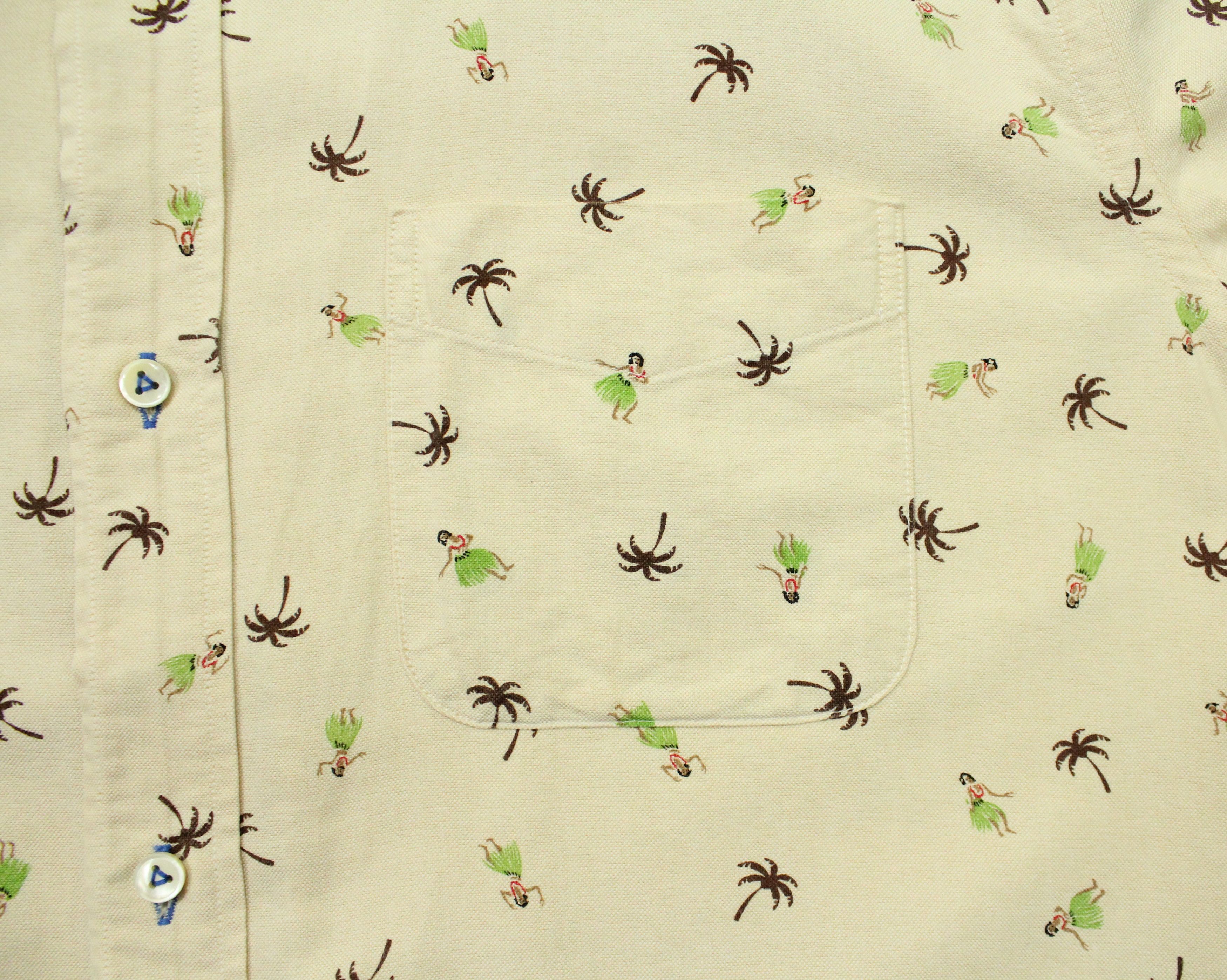 Sun Surf × Vintage SUN SURF Shirt Aloha Girl Motif Size US L / EU 52-54 / 3 - 9 Thumbnail