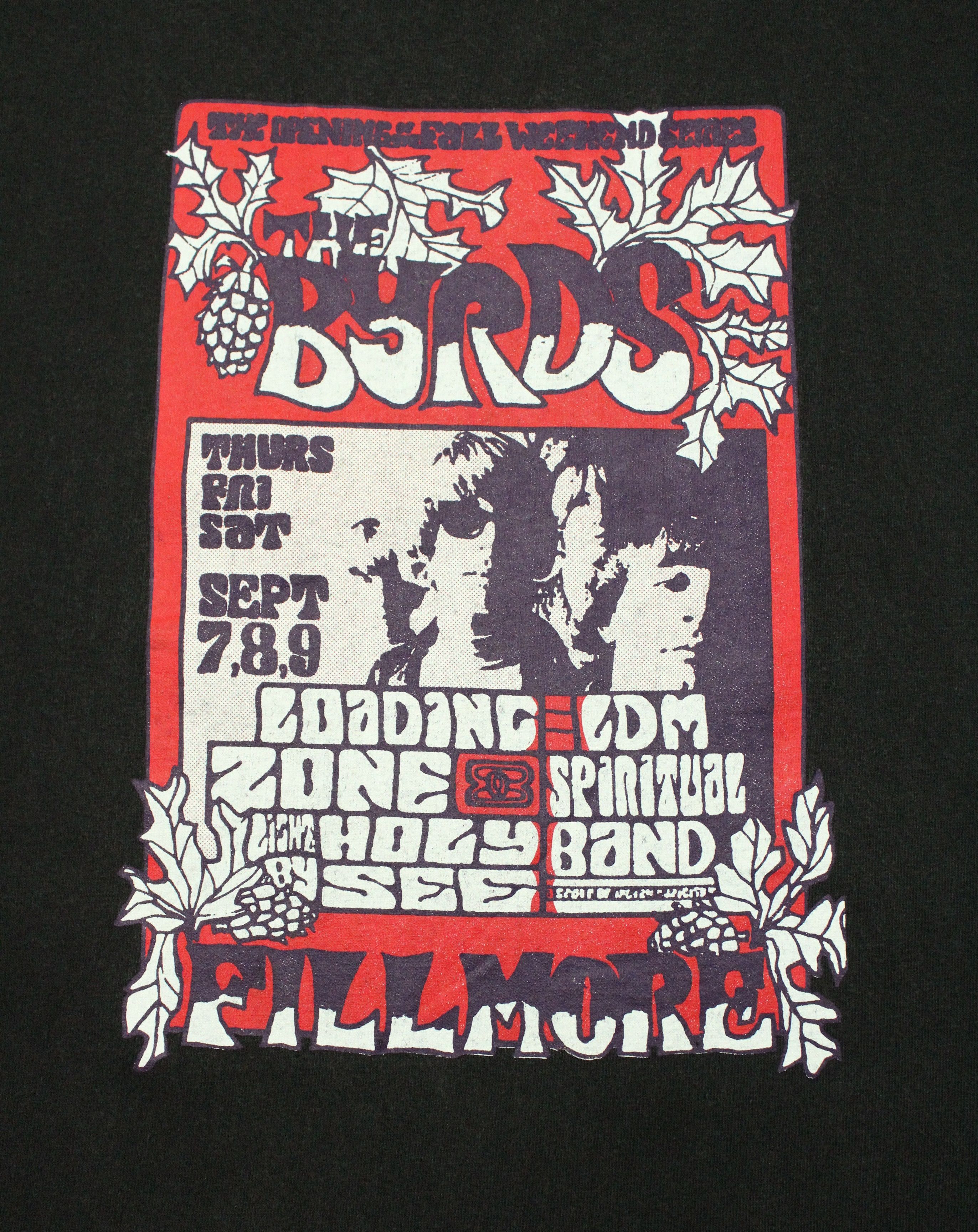 Band Tees × Vintage Vintage 90s THE BYRDS T Shirt Single Stitch Size US M / EU 48-50 / 2 - 5 Thumbnail