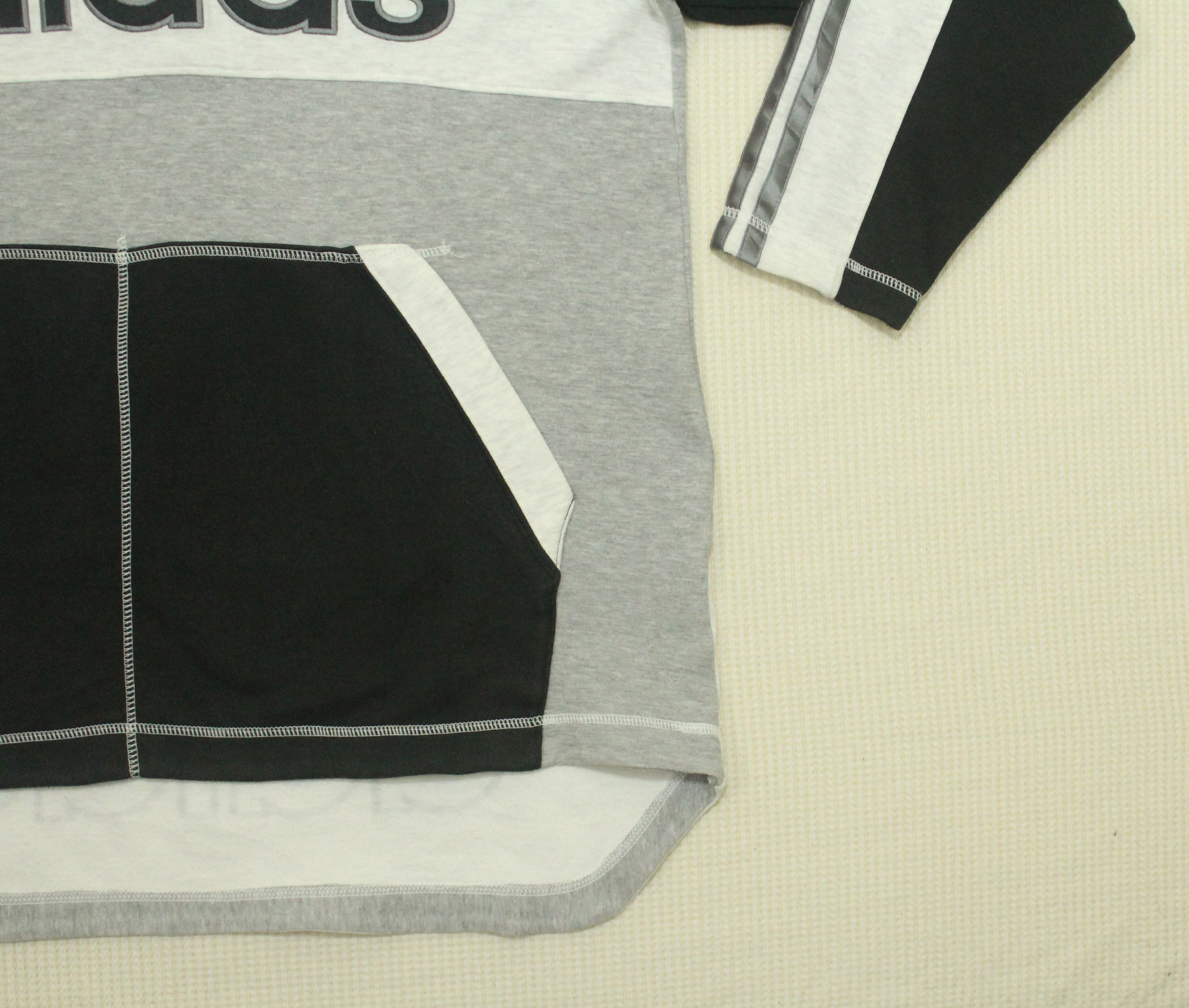 Vintage ADIDAS Hoodie Vintage Adidas Trefoil Hoodie Big Logo Size US L / EU 52-54 / 3 - 4 Thumbnail
