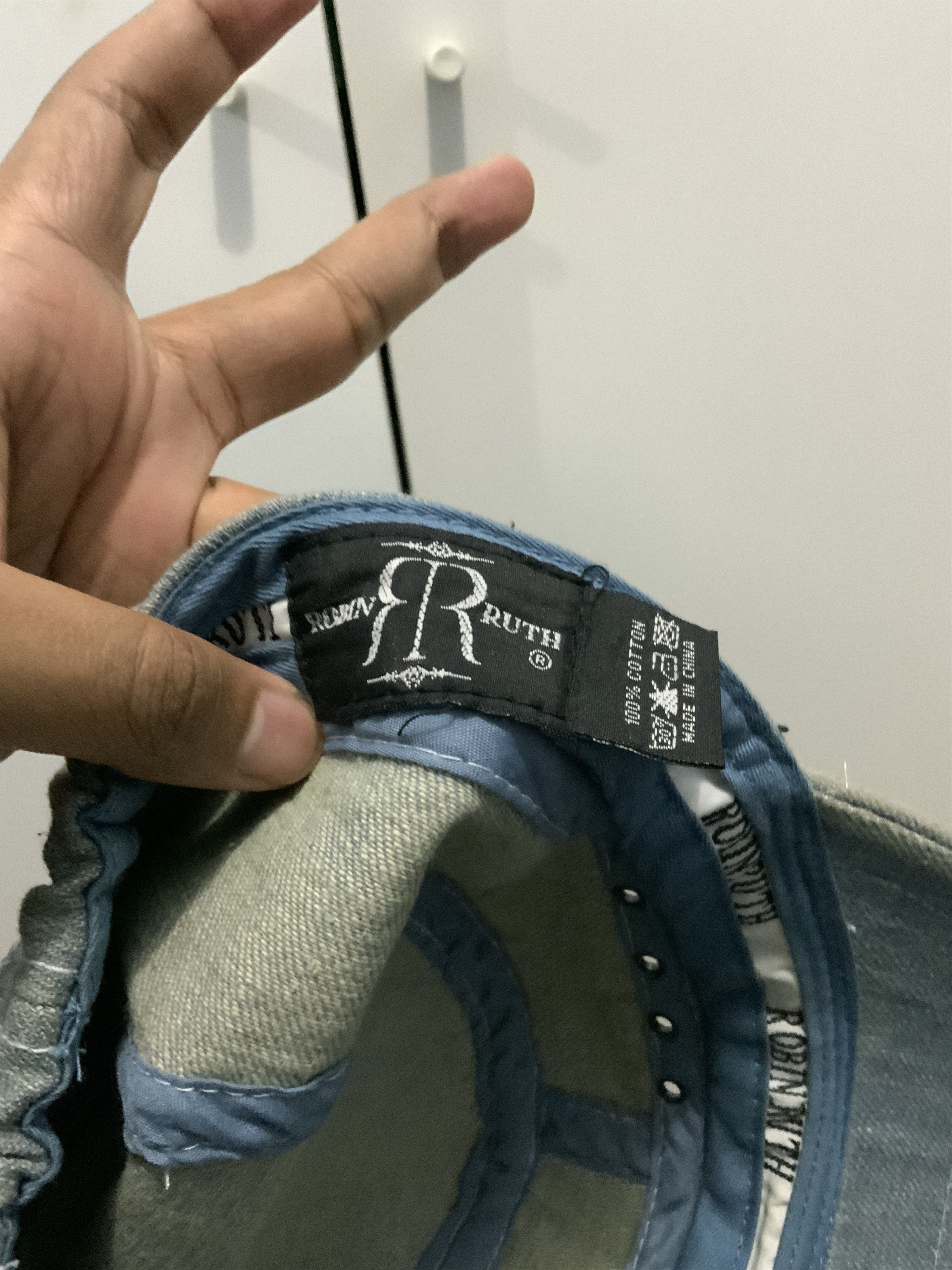 Japanese Brand Robin Ruth New York Times Square Cadet Military Denim Hat Size ONE SIZE - 16 Thumbnail