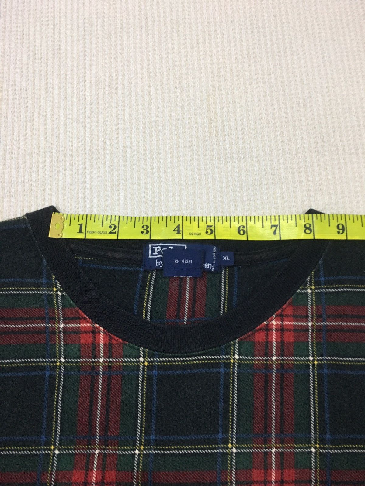 Polo Ralph Lauren Vintage POLO RALPH LAUREN Sweatshirt Checkered Oversized Size US XL / EU 56 / 4 - 8 Thumbnail