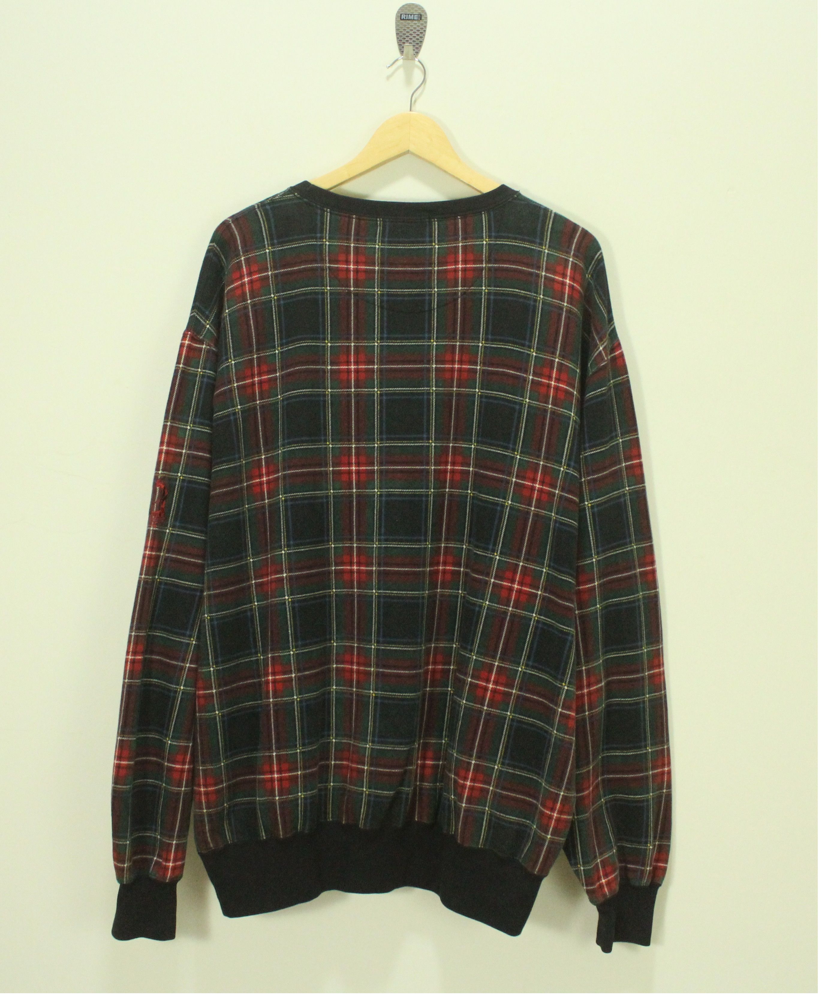 Polo Ralph Lauren Vintage POLO RALPH LAUREN Sweatshirt Checkered Oversized Size US XL / EU 56 / 4 - 2 Thumbnail