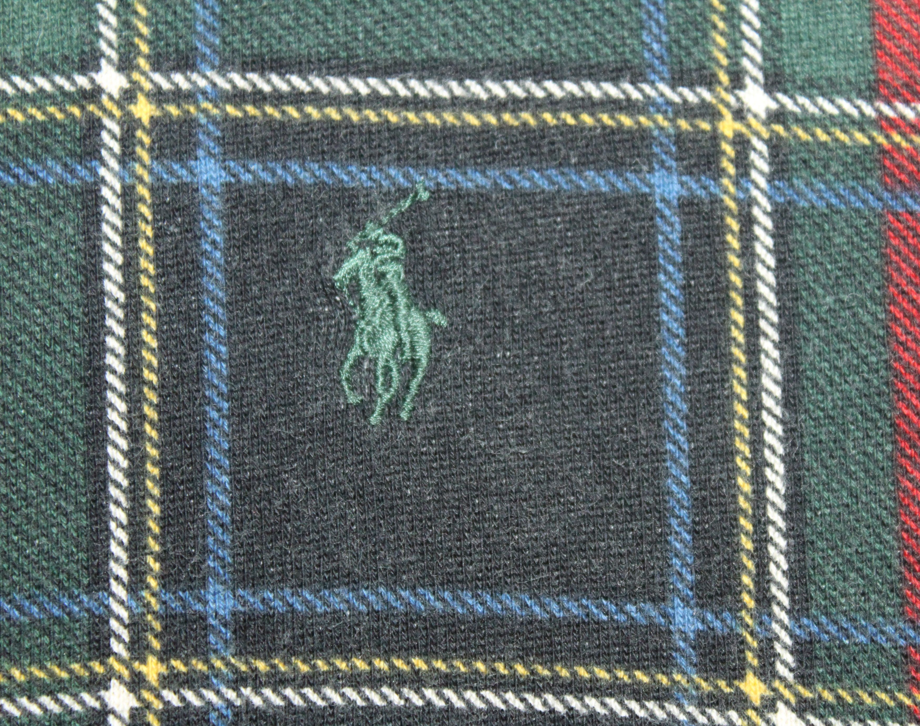 Polo Ralph Lauren Vintage POLO RALPH LAUREN Sweatshirt Checkered Oversized Size US XL / EU 56 / 4 - 5 Thumbnail