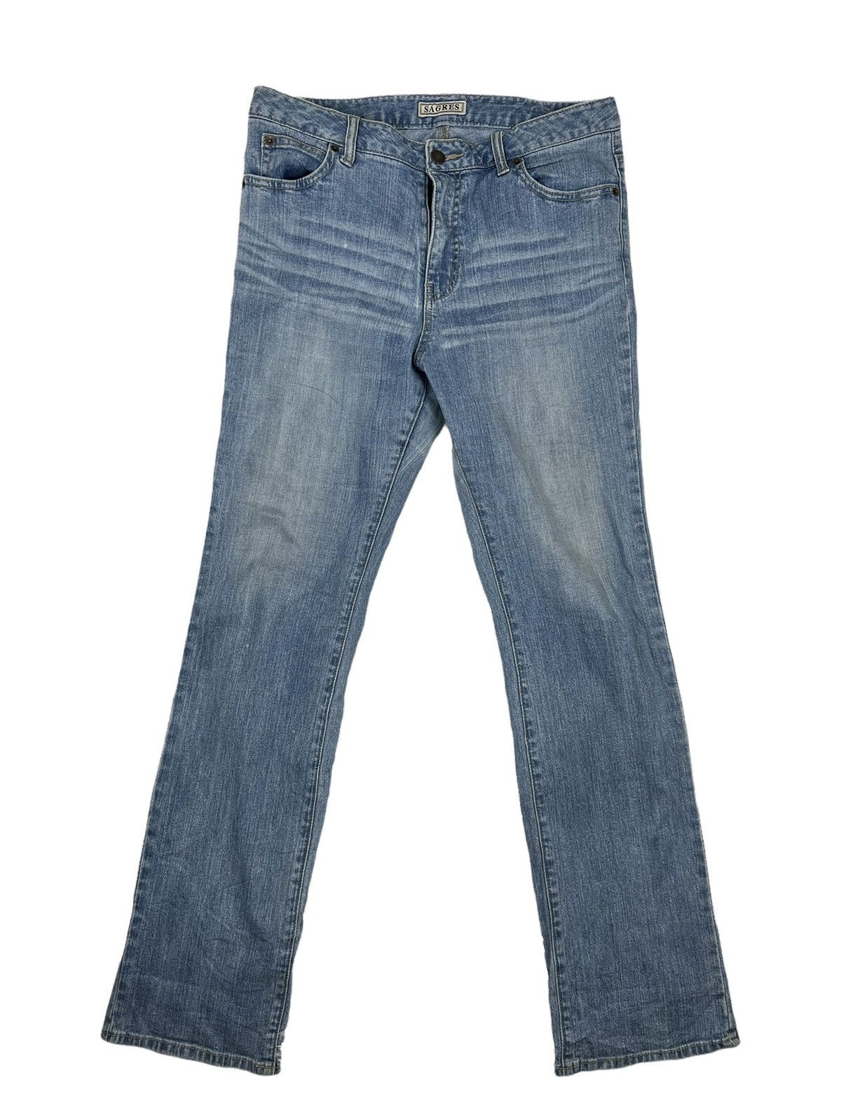 Vintage Vintage Sagres Distressed Denim Jeans Size US 32 / EU 48 - 1 Thumbnail