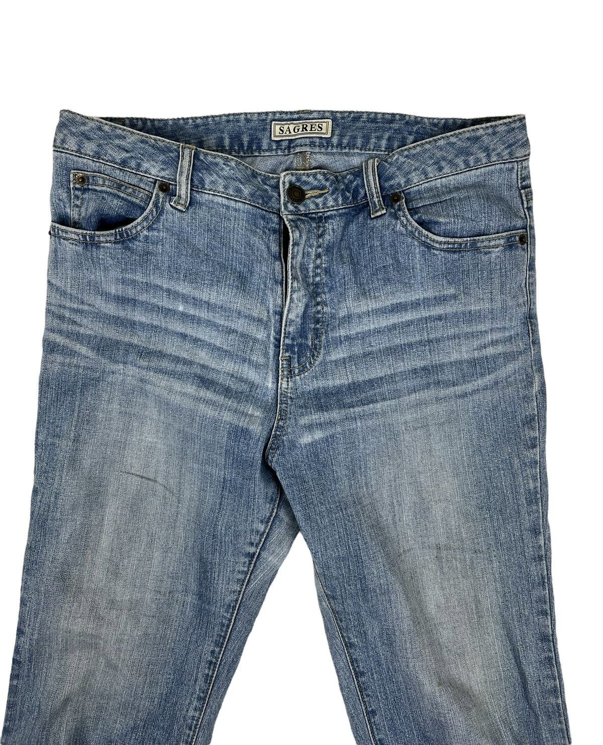 Vintage Vintage Sagres Distressed Denim Jeans Size US 32 / EU 48 - 3 Thumbnail