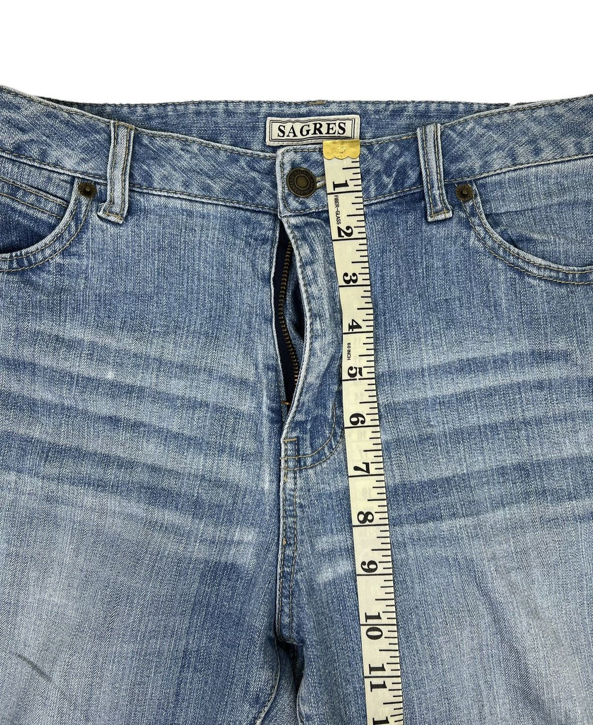Vintage Vintage Sagres Distressed Denim Jeans Size US 32 / EU 48 - 11 Thumbnail
